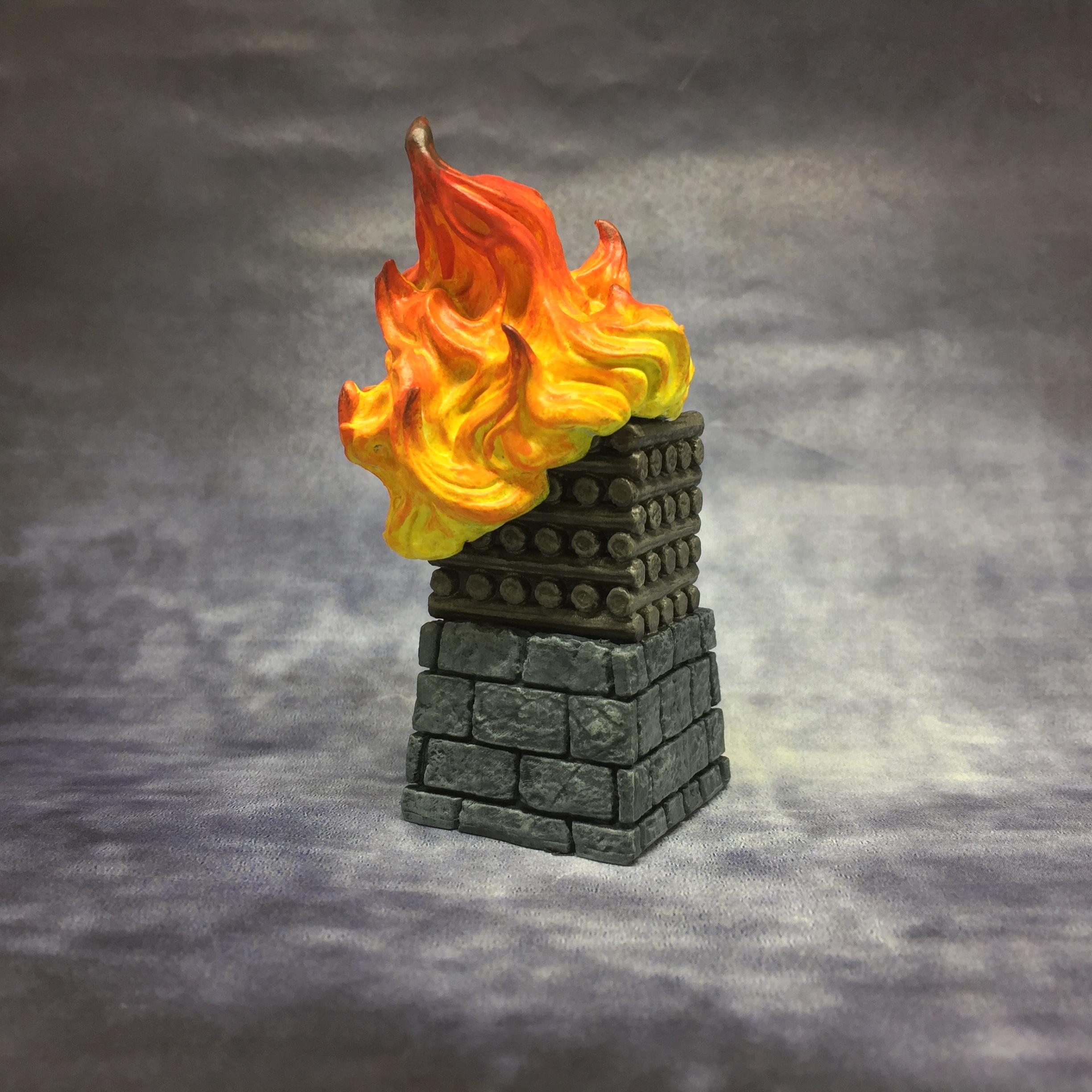 August 2019, Beacon, Fire, Mantic, Objective Marker, Scatter, Terrain, Vanguard