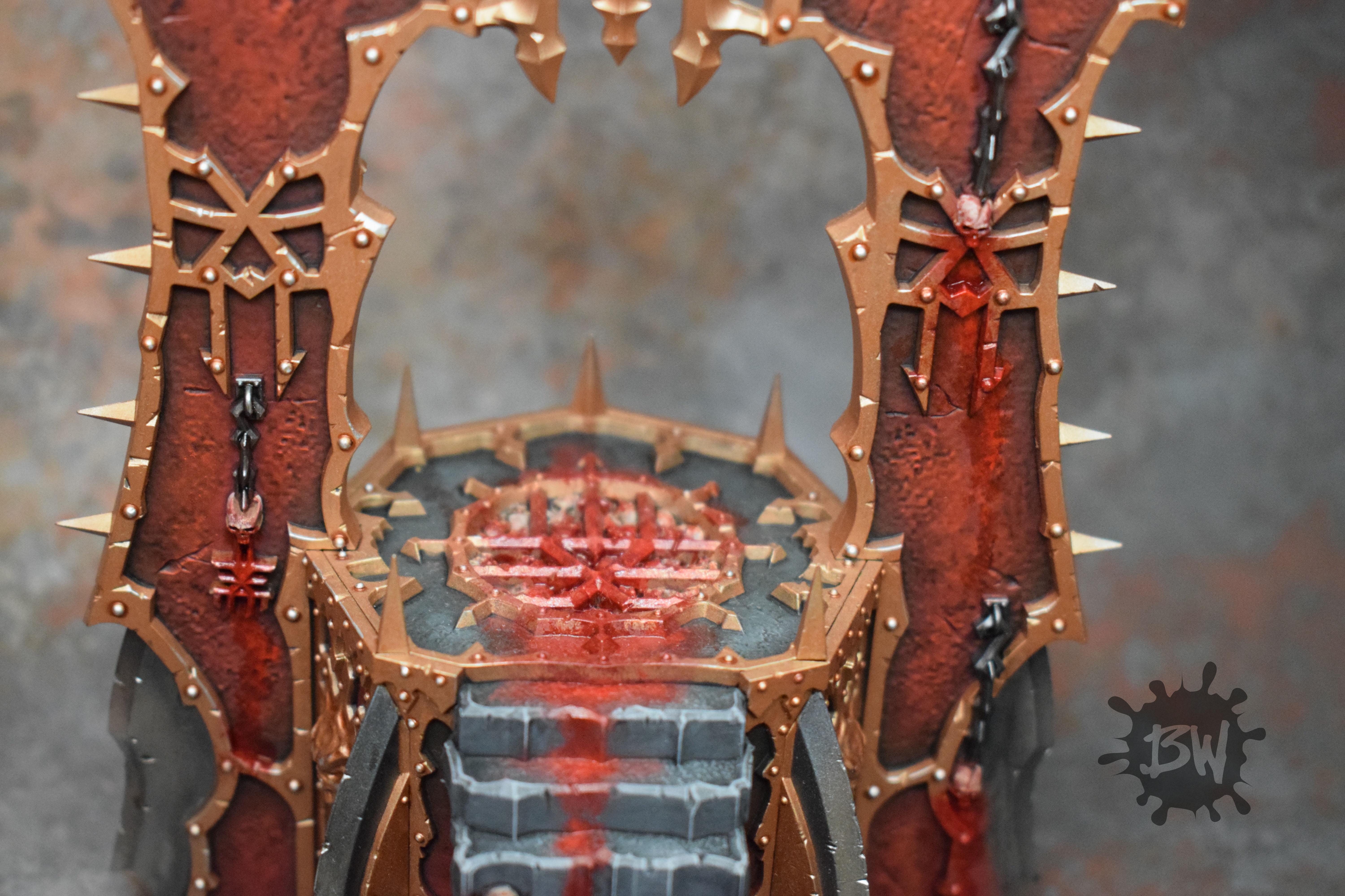 Age Of Sigmar, Chaos, Daemons, Khorne, Skull Altar, Warhammer Fantasy