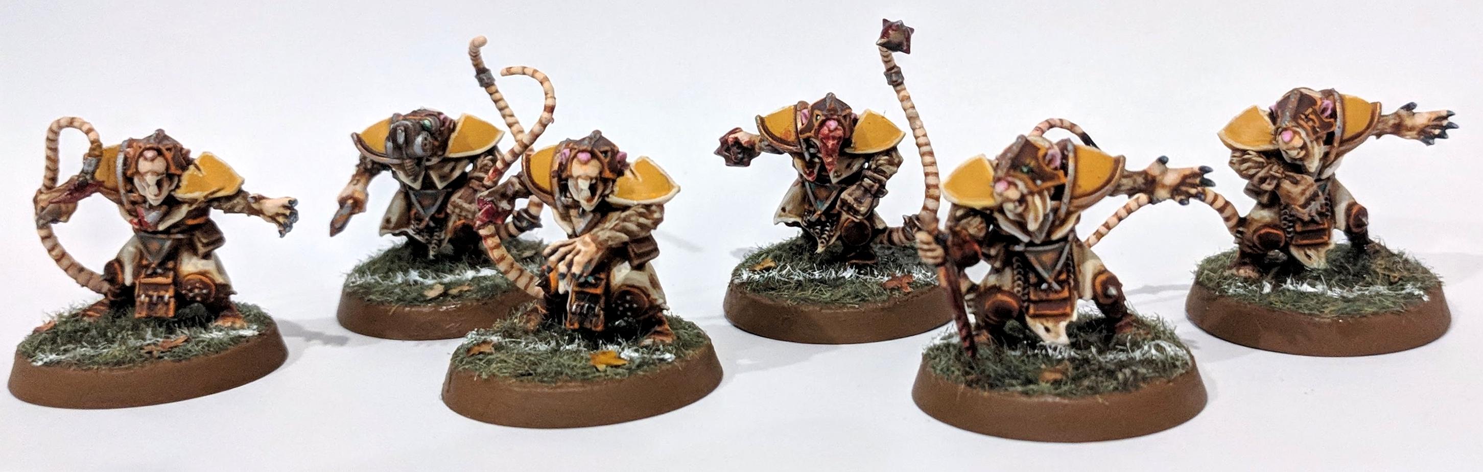 Blood Bowl, Skaven, The Hellpitsburgh Squeakers - Linerats