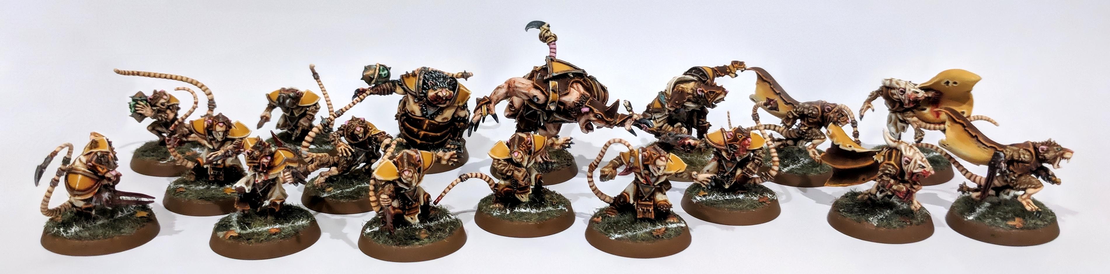 Blood Bowl, Skaven, The Hellpitsburgh Squeakers - Whole Team