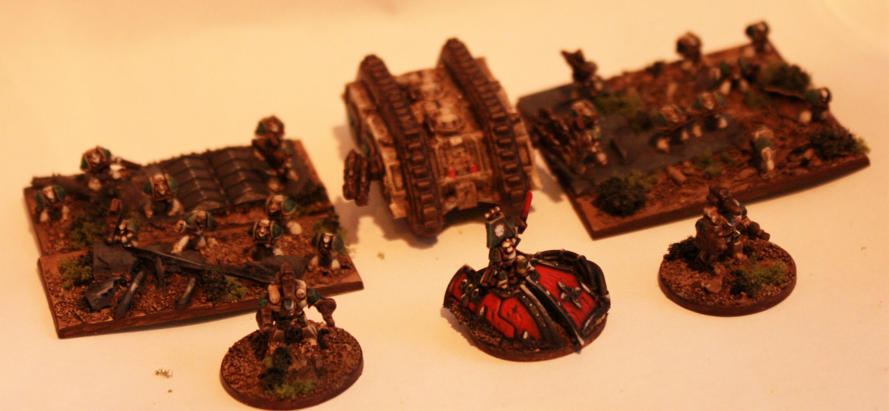 30k, 6mm, Death Guard, Epic, Space Marines, Warhammer 40,000, Xiv