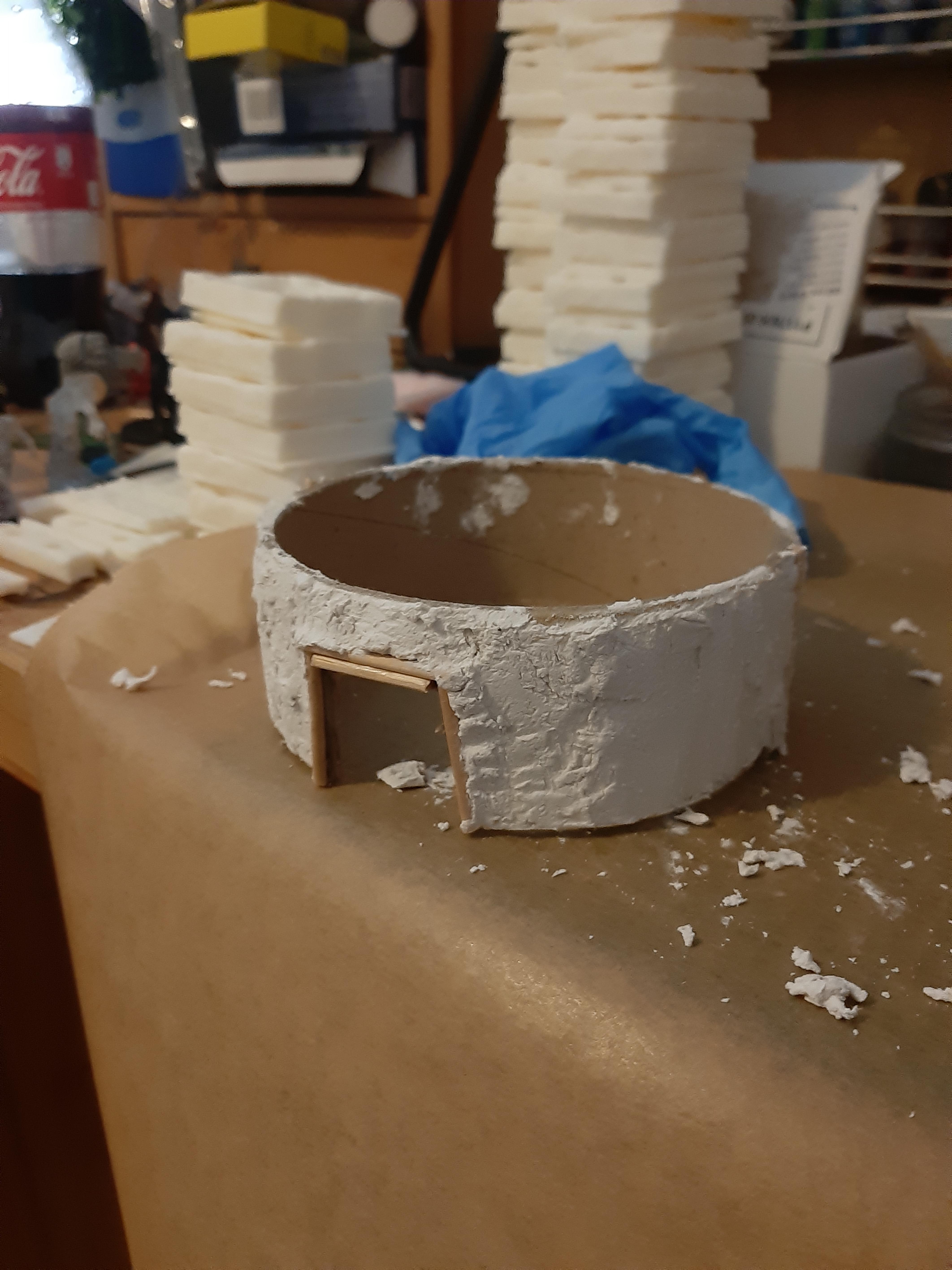 Second Celtic House WIP 4