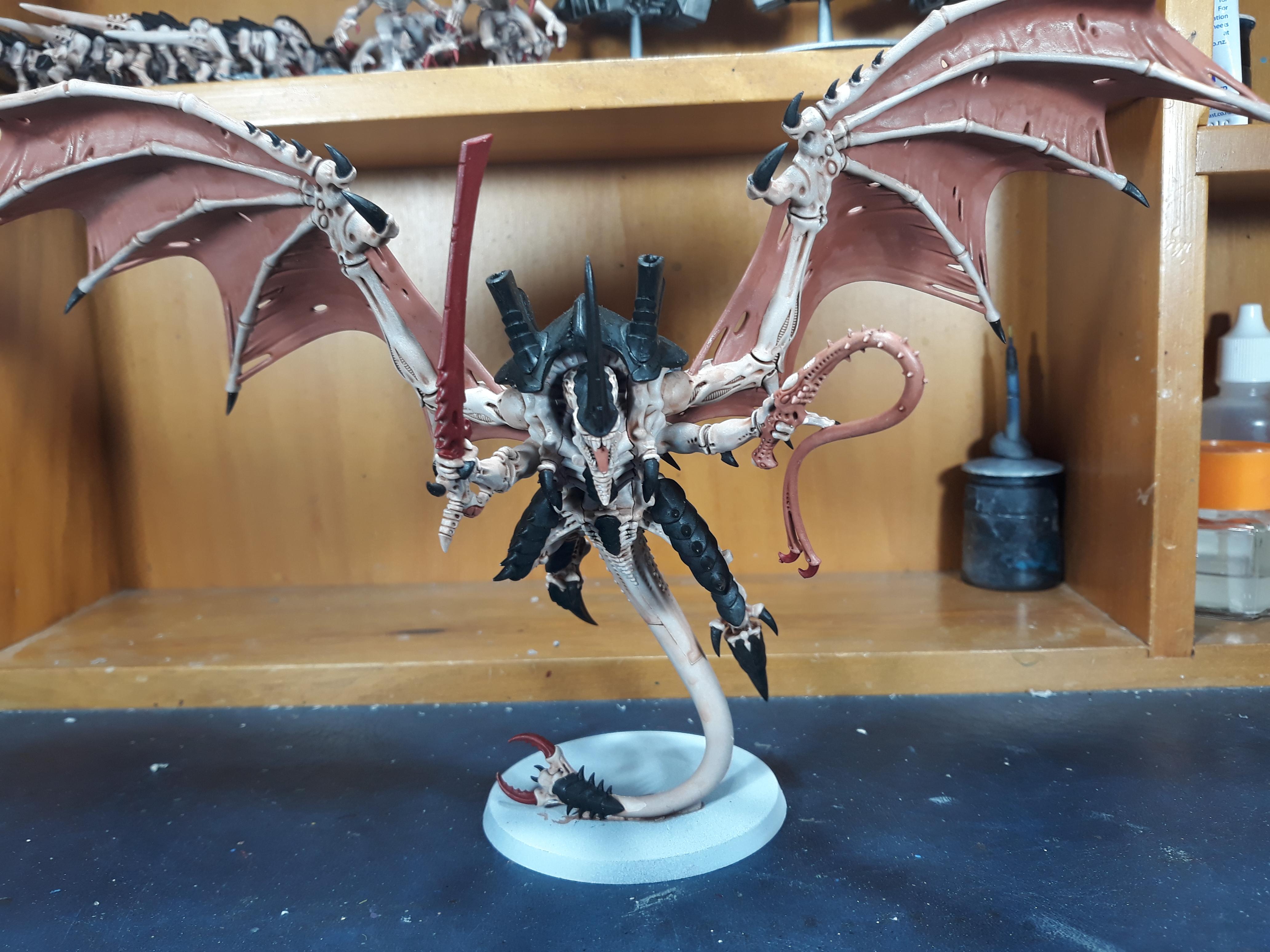 Flying Hive Tyrant done with sword/whip