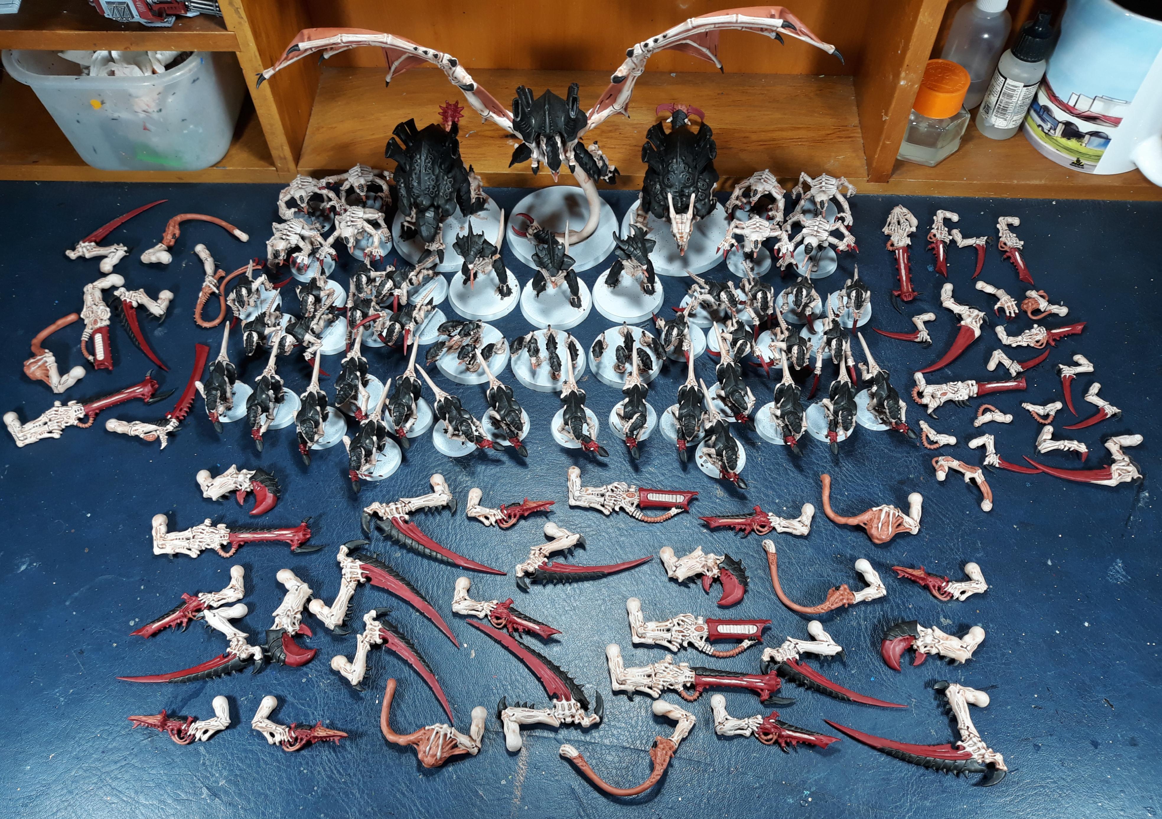 Tyranid swarm done High