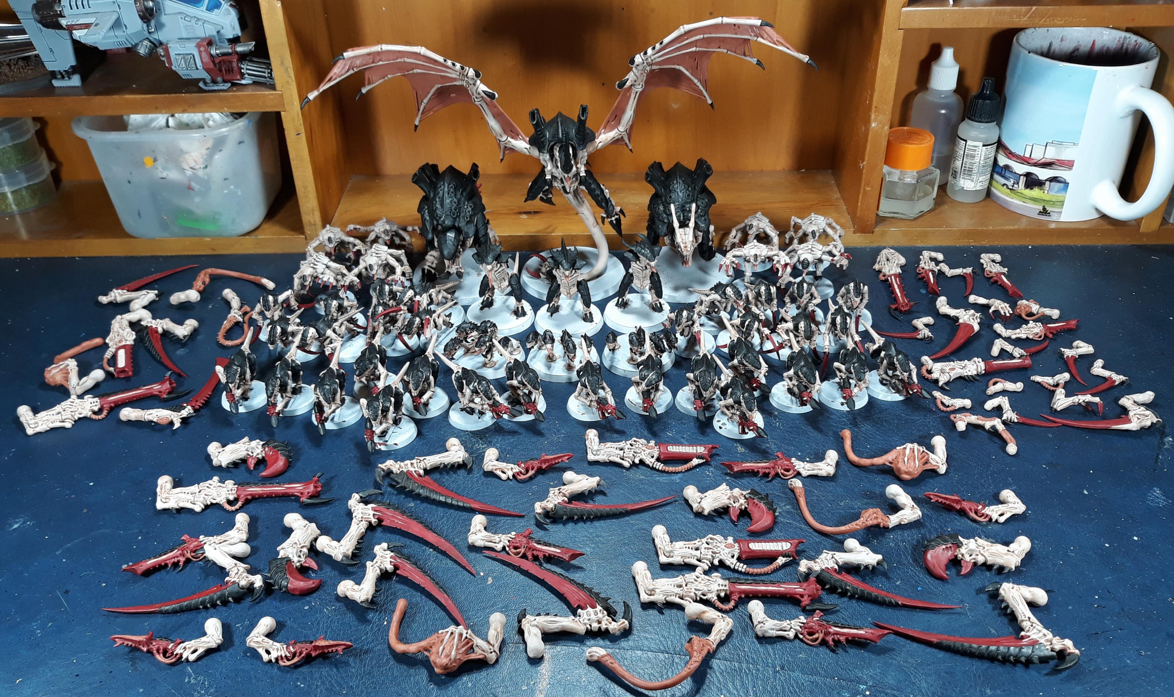 Tyranid swarm done low