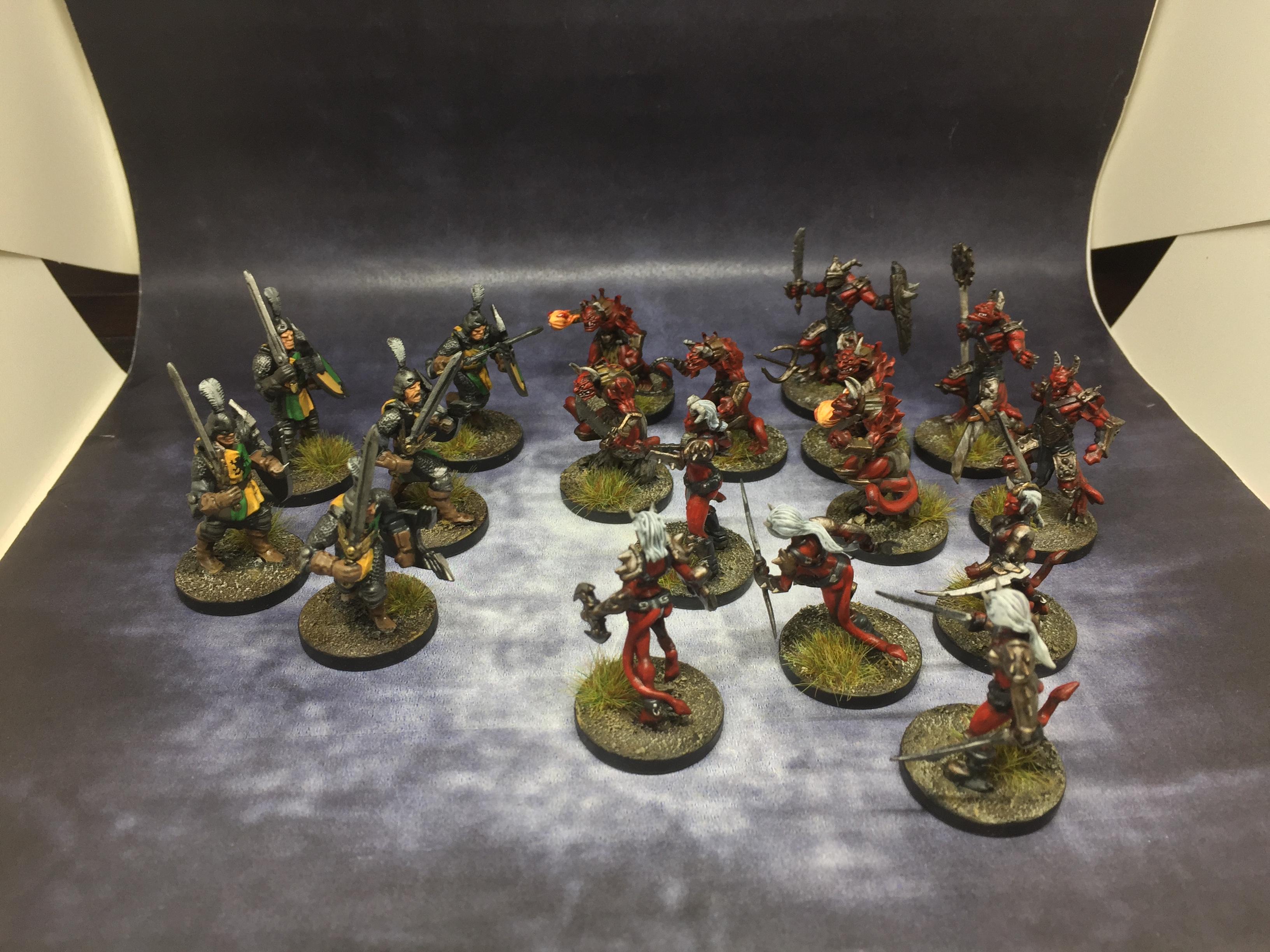 Abyssal, August 2019, Basilea, Mantic, Men-at-arms, Succubus, Vanguard