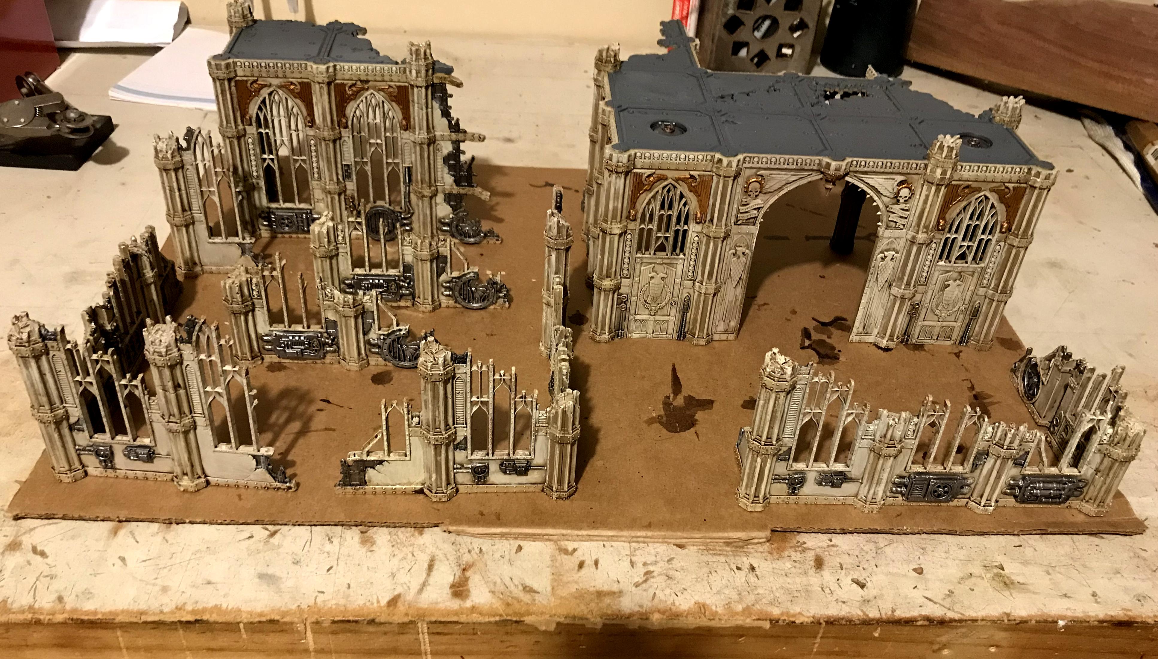 Kill Team, Killzone, Sector Imperialis, Terrain, Warhammer 40,000, Work In Progress
