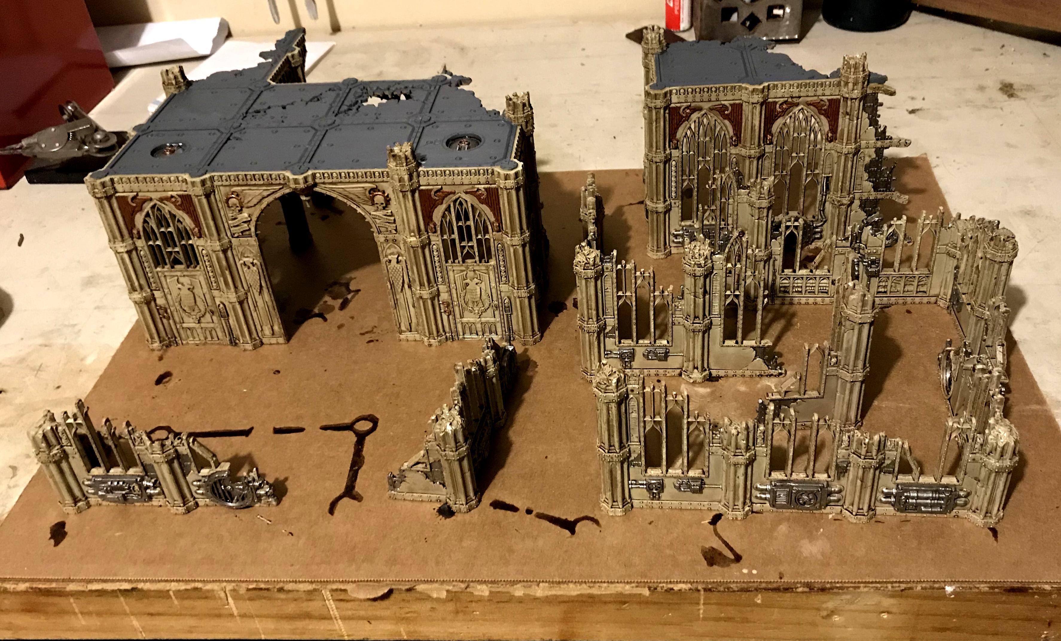 Kill Team, Killzone, Sector Imperialis, Terrain, Warhammer 40,000, Work In Progress