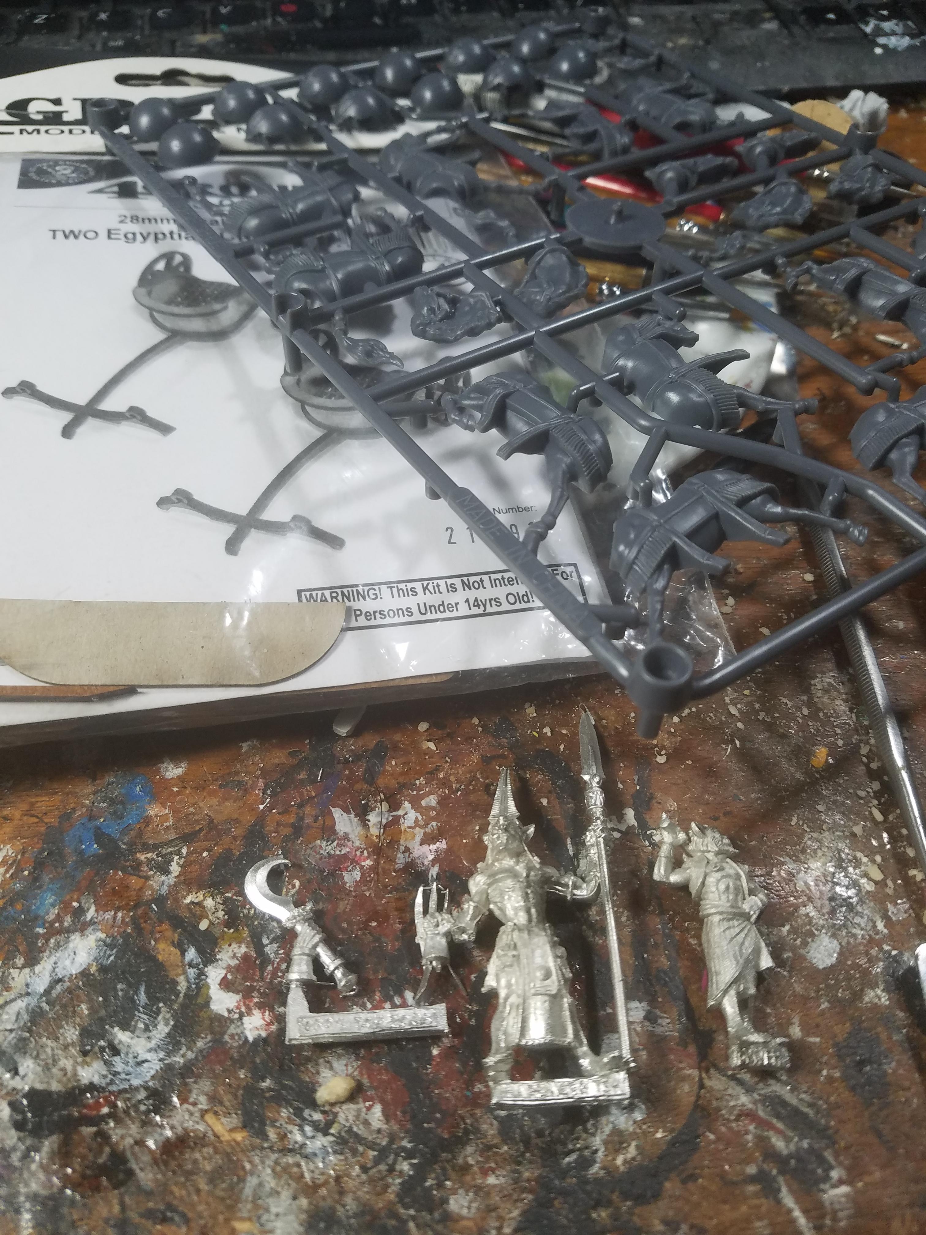 4 Ground, Chariot, Crocodile Games, Wargame Factory, Warlord Games, Work In Progress