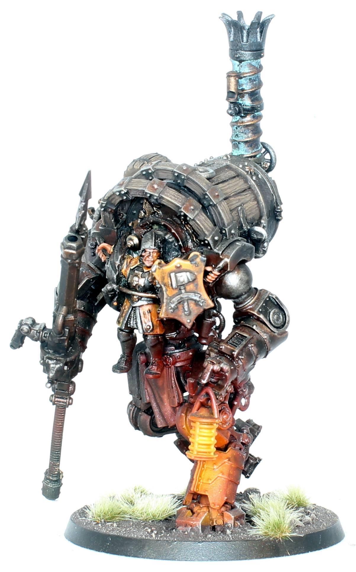 Cities Of Sigmar, Clockwork Punk, Conversion, Dreadnought, Empire, Robot, Sigmar, Steampunk, Stormcast