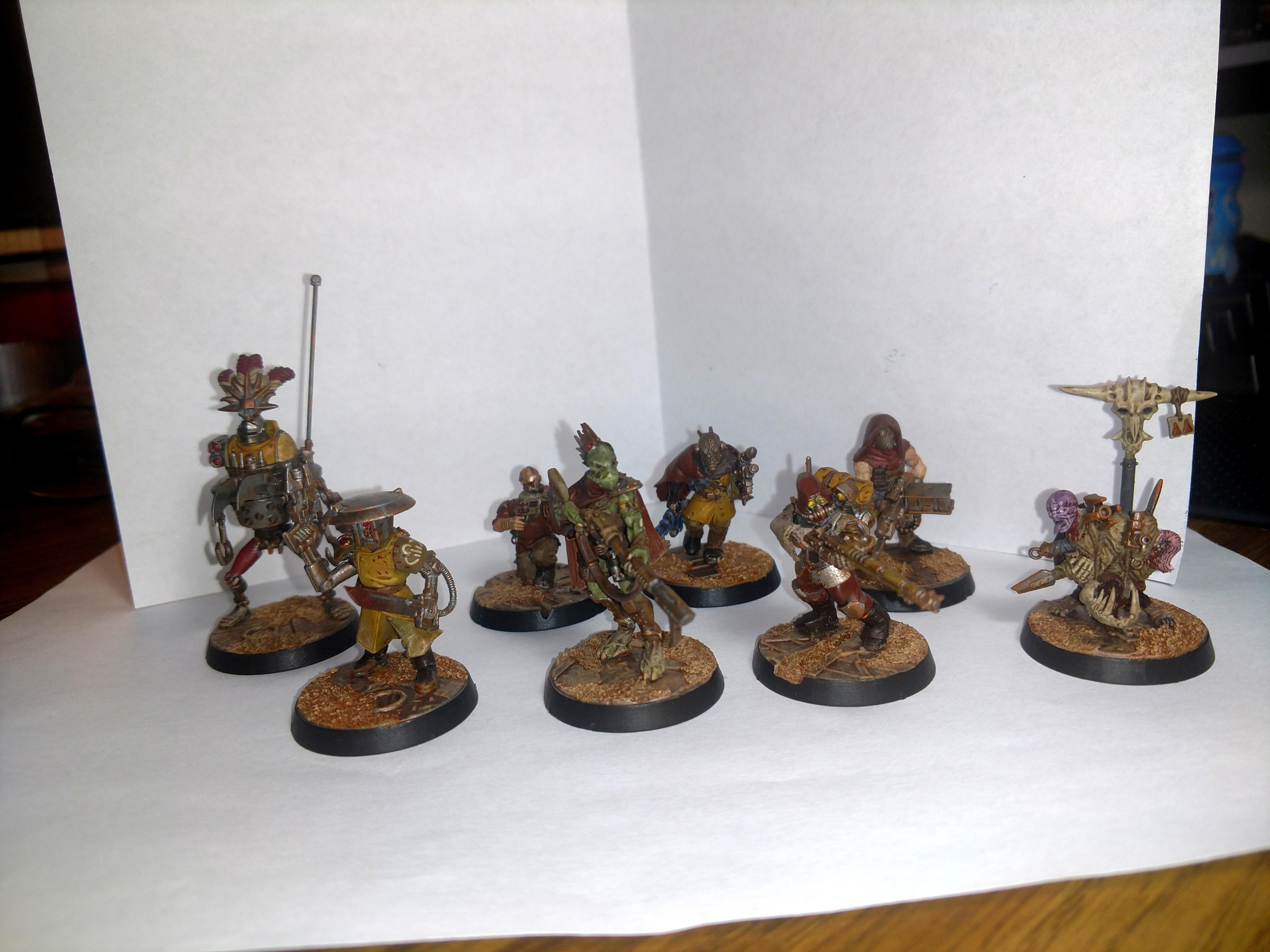 Alien, Blanchitsu, Cyborg, Hunt, Inq28, Rust, Sci Fi, Warhammer 40,000, Xenos