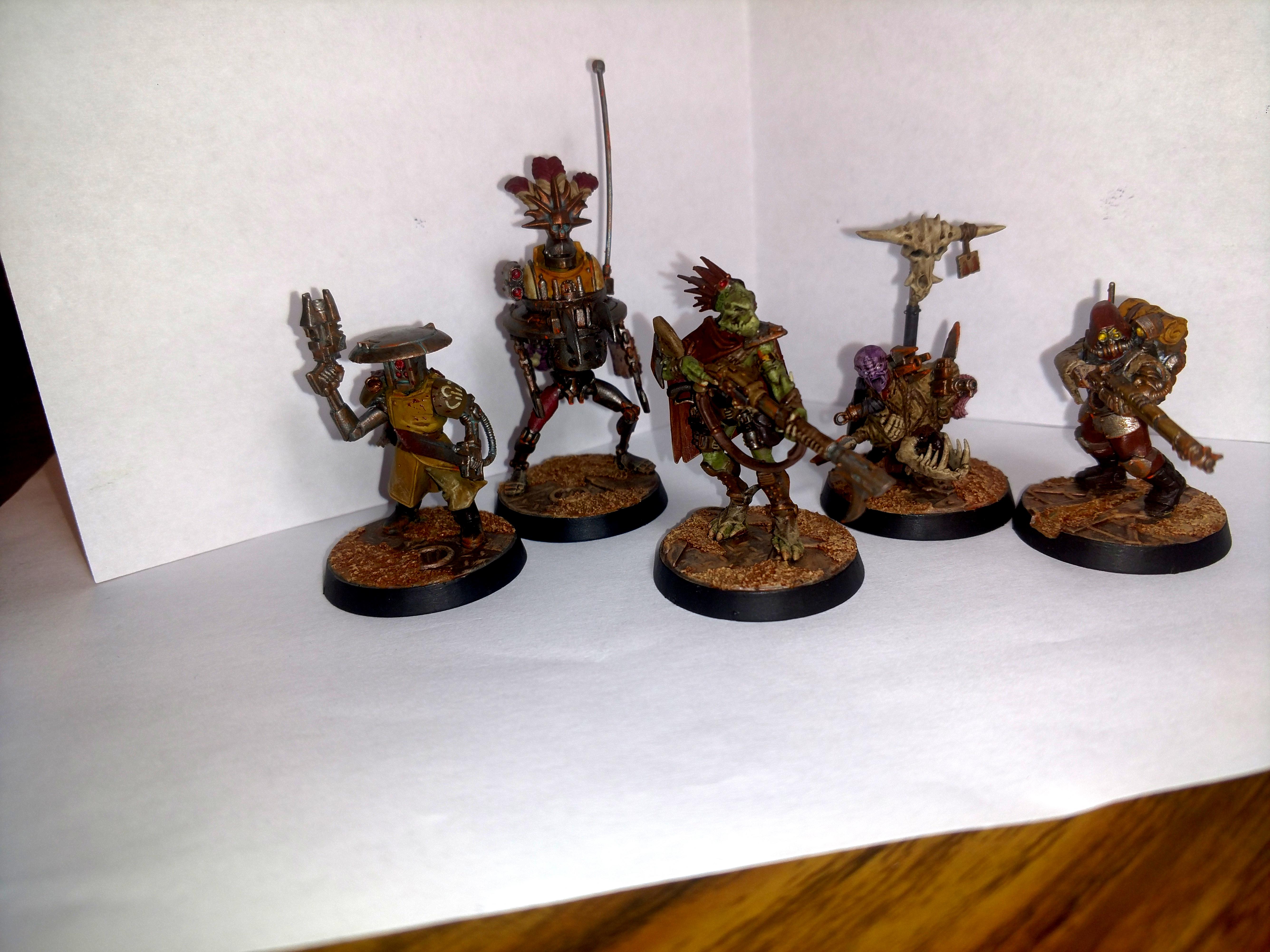 Alien, Blanchitsu, Cyborg, Hunt, Inq28, Rust, Sci Fi, Warhammer 40,000, Xenos