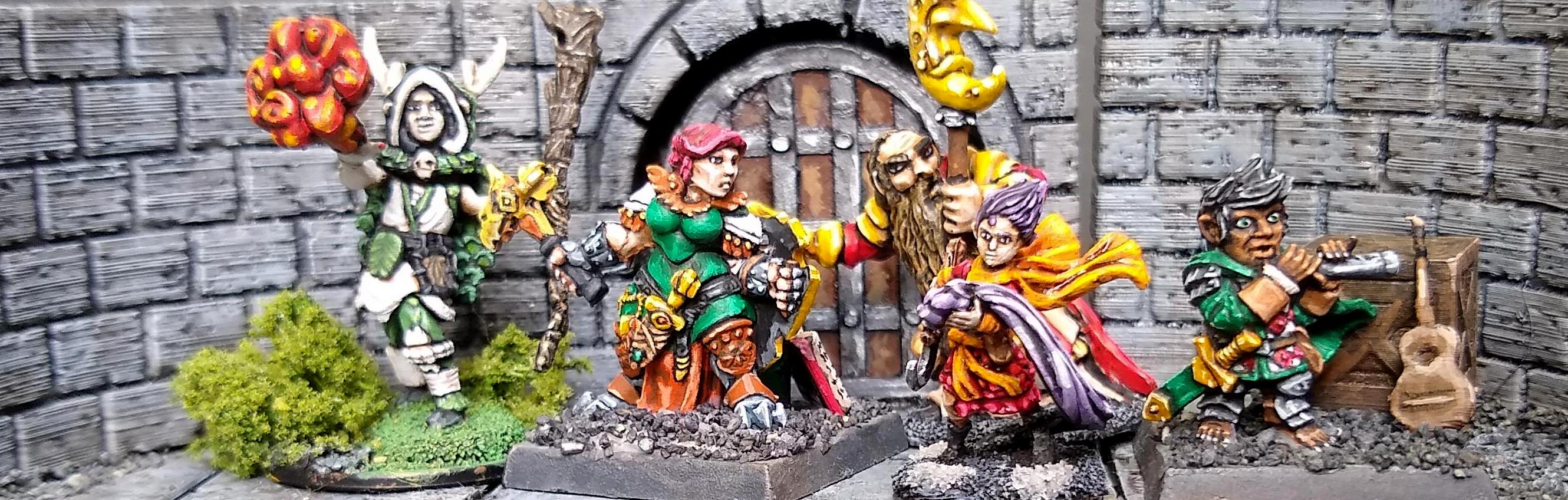 Barbarian, Bard, Druid, Dungeons And Dragons, Sorceress, Warlock