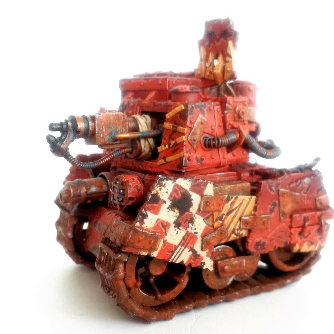 Conversion, Custom, Grot Tank, Grots, Kitbash, Orks, Scratch Build, Warhammer 40,000