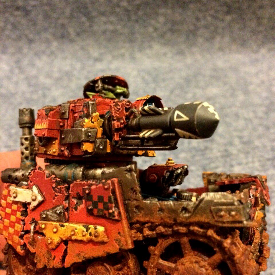 Conversion, Custom, Grot Conversion, Grot Tank, Grots, Kitbash, Orks, Scratch Build, Warhammer 40,000