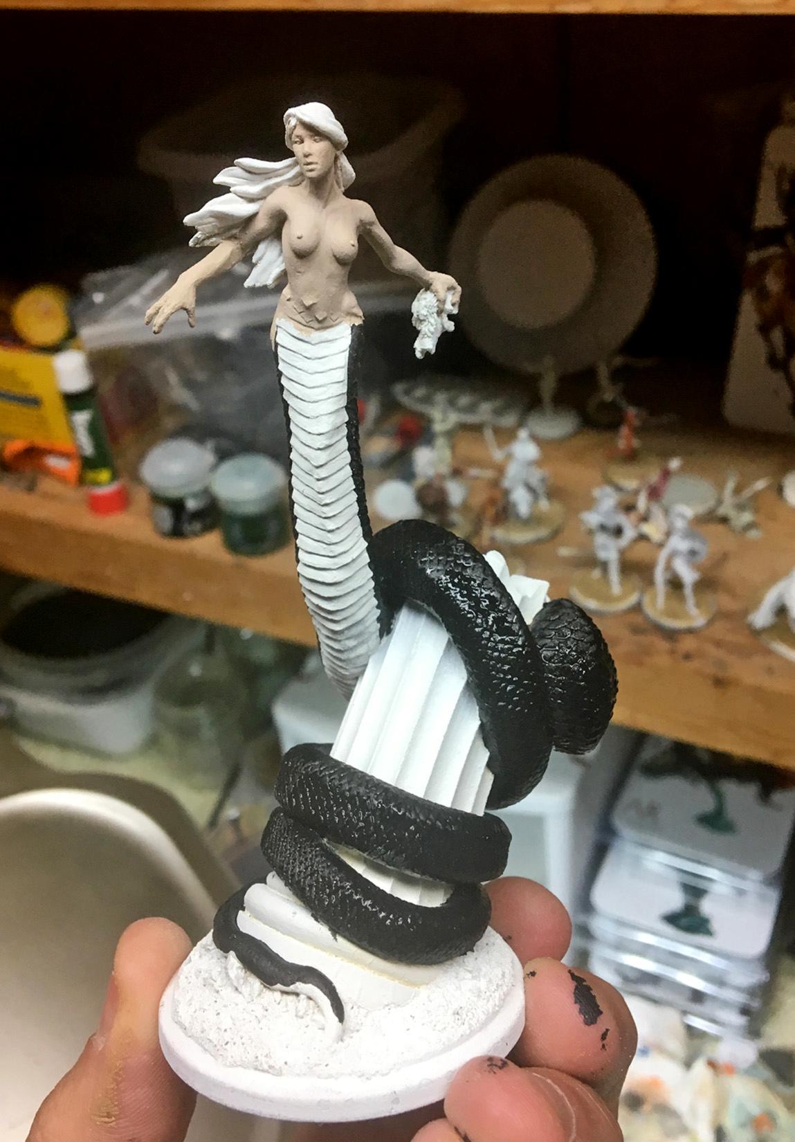 Arena, Euryale, Gladiator, Naga, Red Republic, Rrg, Snake