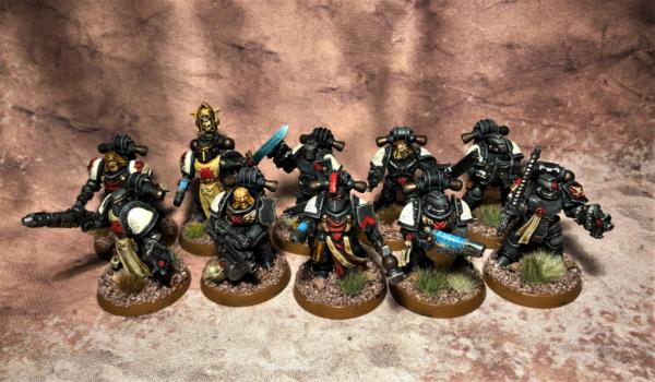 Tutorial: How to paint Black Templars Crusader Squads » Tale of