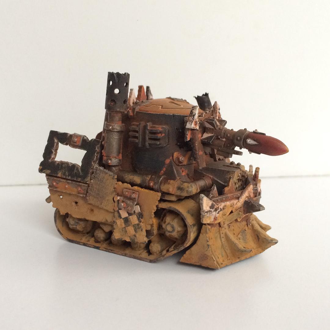 Conversion, Custom, Grot Tank, Grots, Kitbash, Orks, Scratch Build, Warhammer 40,000