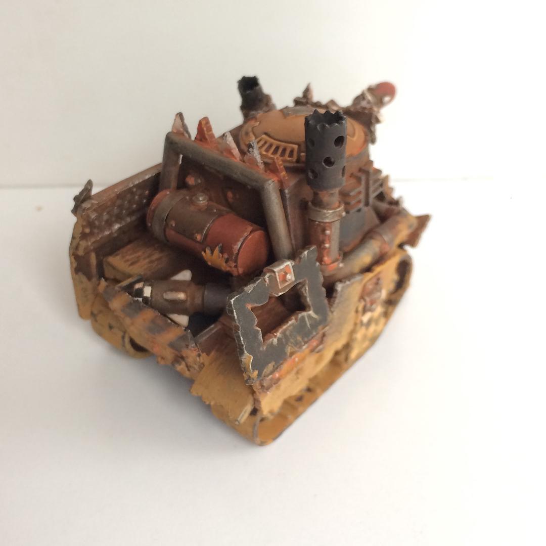 Conversion, Custom, Grot Tank, Grots, Kitbash, Orks, Scratch Build, Warhammer 40,000