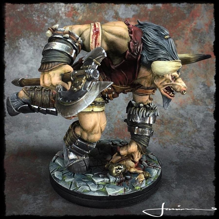 54mm, Judgement, Minotaur, Moba