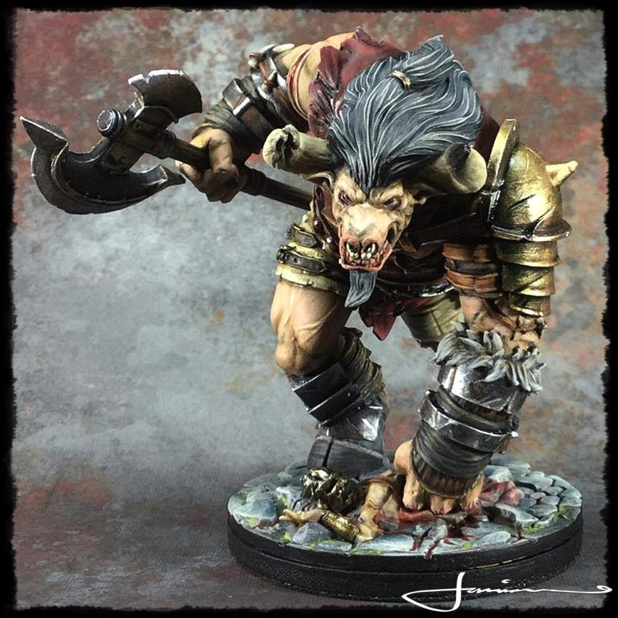 54mm, Judgement, Minotaur, Moba