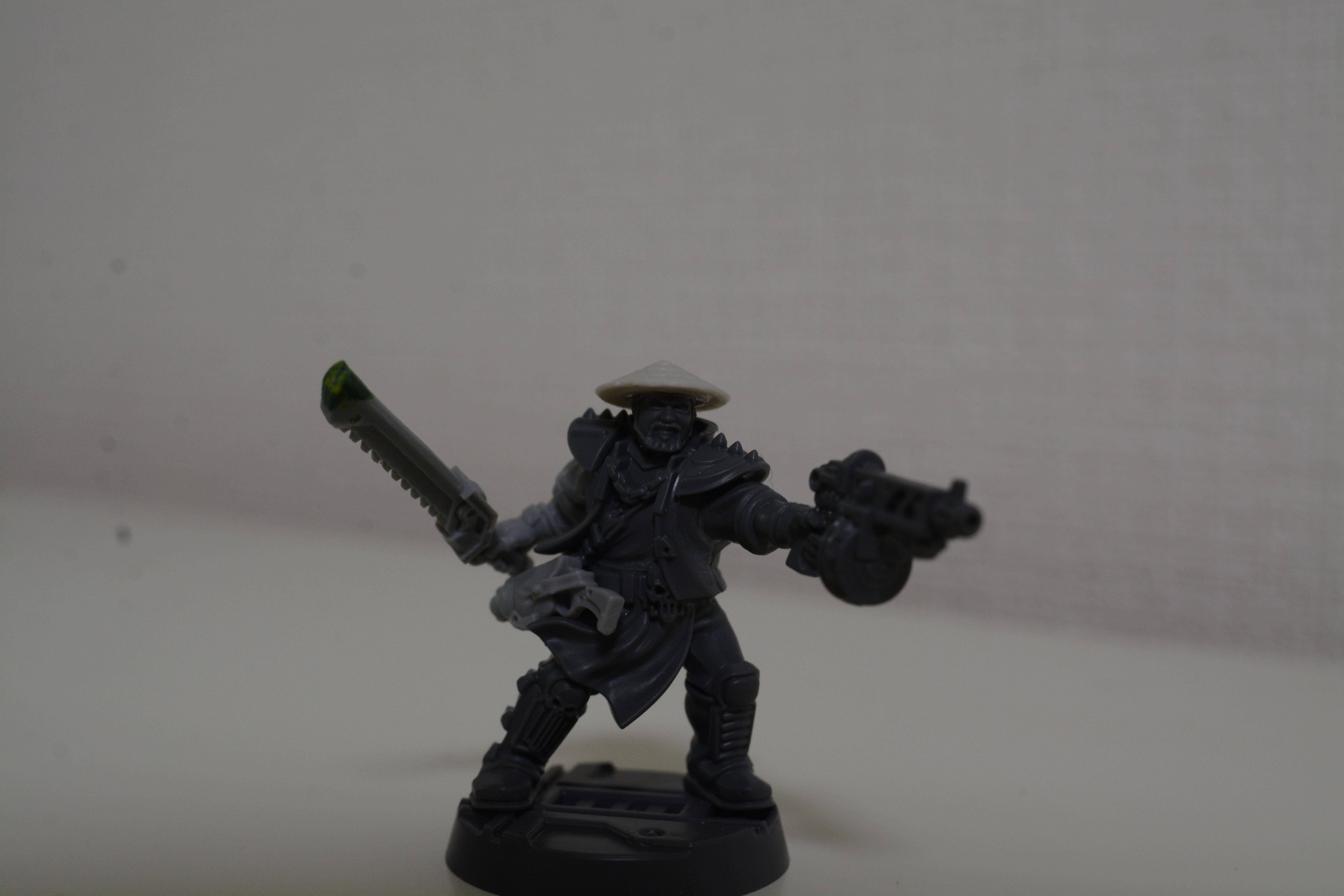 Bushido, Conversion, Cyberpunk, Edo, Feudal, Grimdark, Japanese, Katana, Metal, Necromunda, Resin, Samurai, Sengoku, Warhammer 40,000