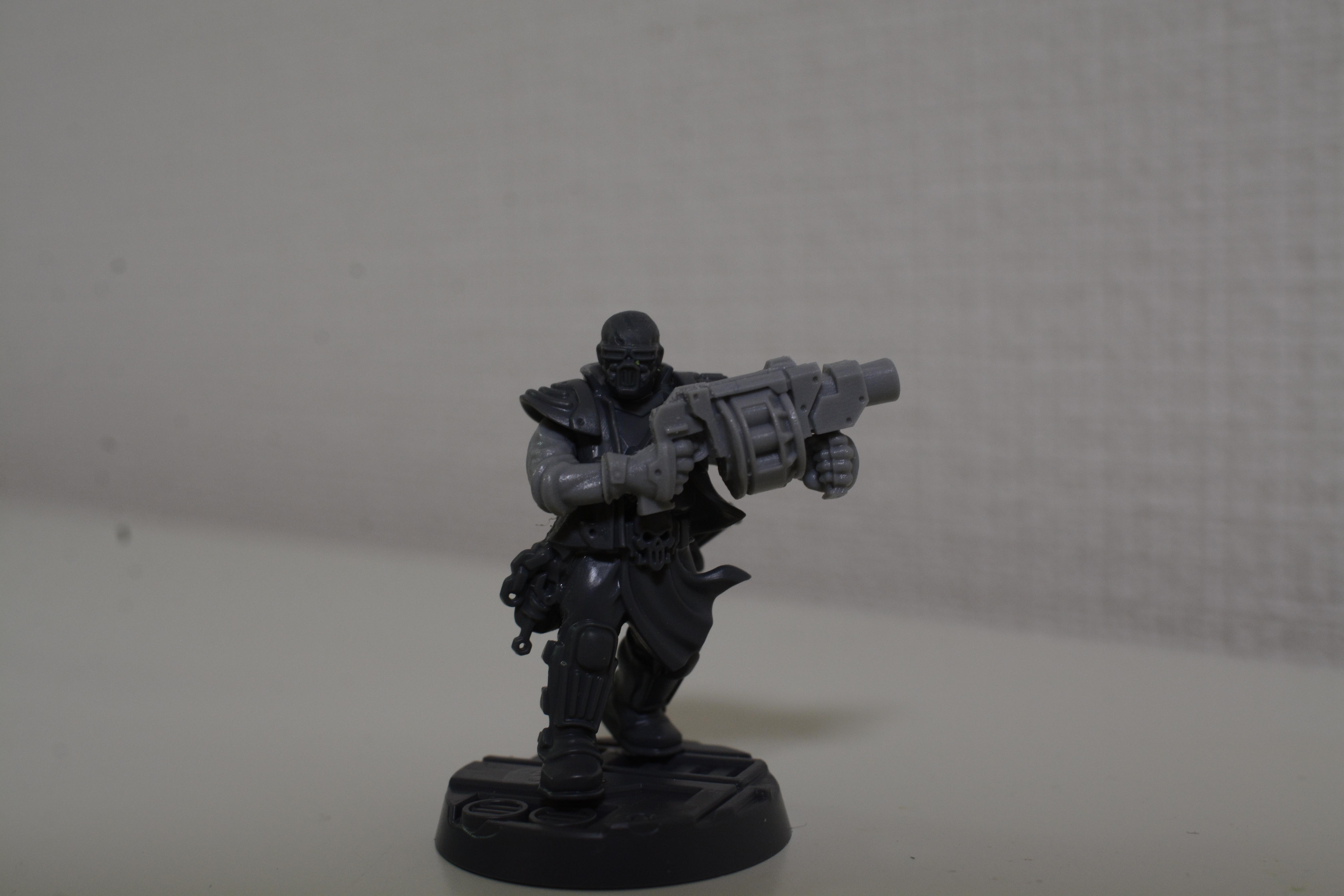 Bushido, Conversion, Cyberpunk, Edo, Feudal, Grimdark, Japanese, Katana, Metal, Necromunda, Resin, Samurai, Sengoku, Warhammer 40,000