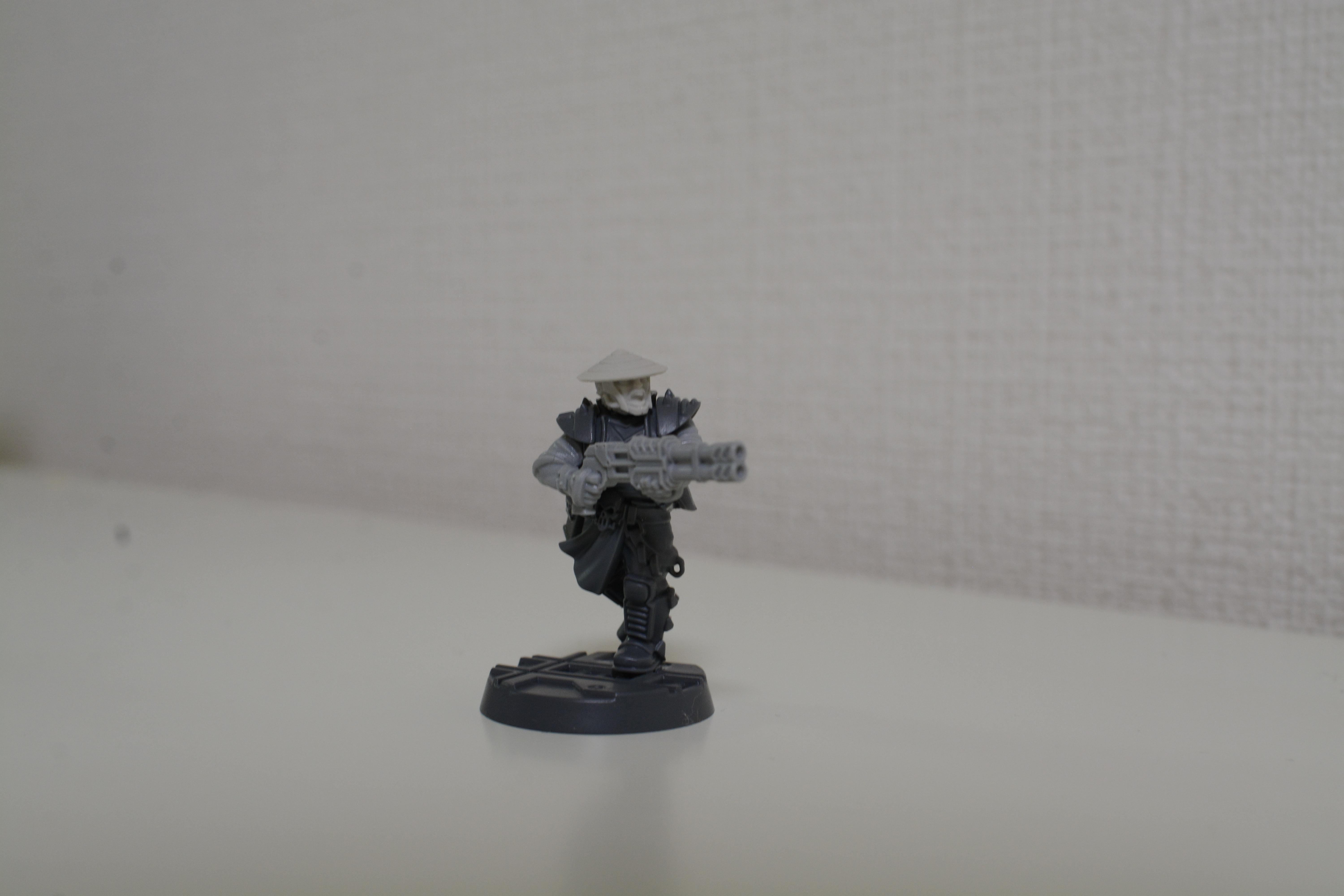 Bushido, Conversion, Cyberpunk, Edo, Feudal, Grimdark, Japanese, Katana, Metal, Necromunda, Resin, Samurai, Sengoku, Warhammer 40,000