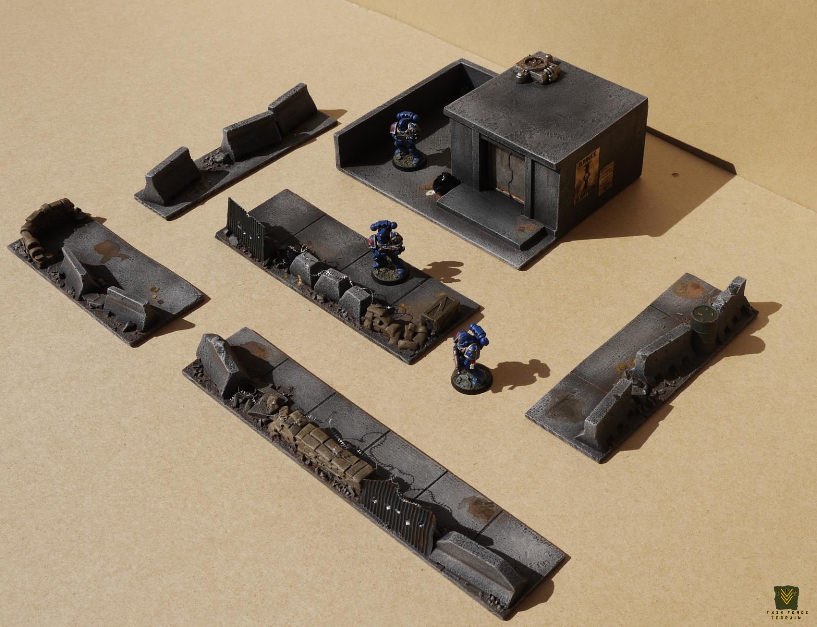 28mm, 28mm Warhammer, Barricade, Buildings, Cities Of Death, City, Force Terrain, Task, Taskforceterrain, Terrain, Urban, Wargames, Wargamesterrain, Warhammer 40,000, Warhammer Fantasy