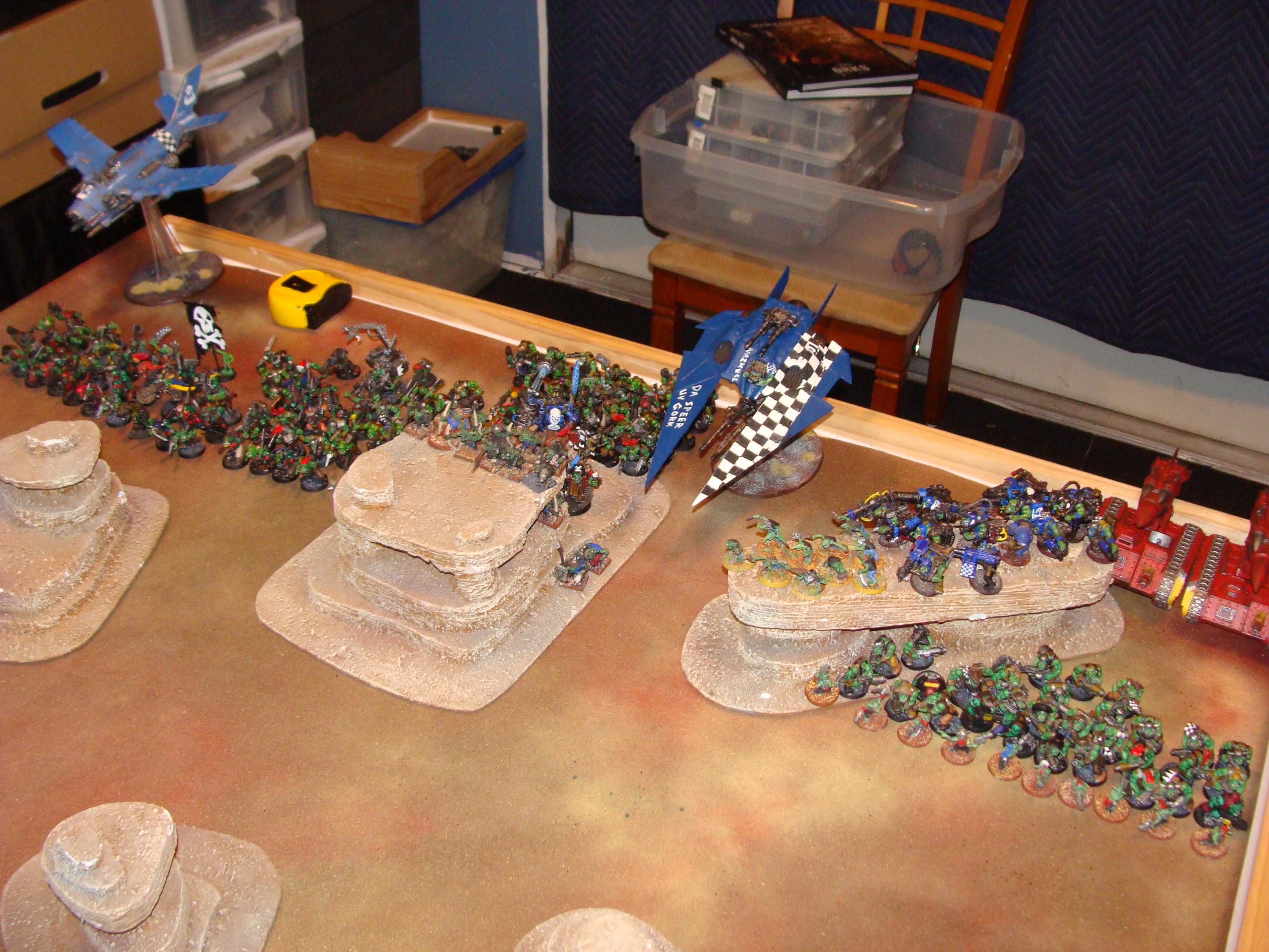 Admech, Battle Report, Imperial Knight, Mechanicum, Orks