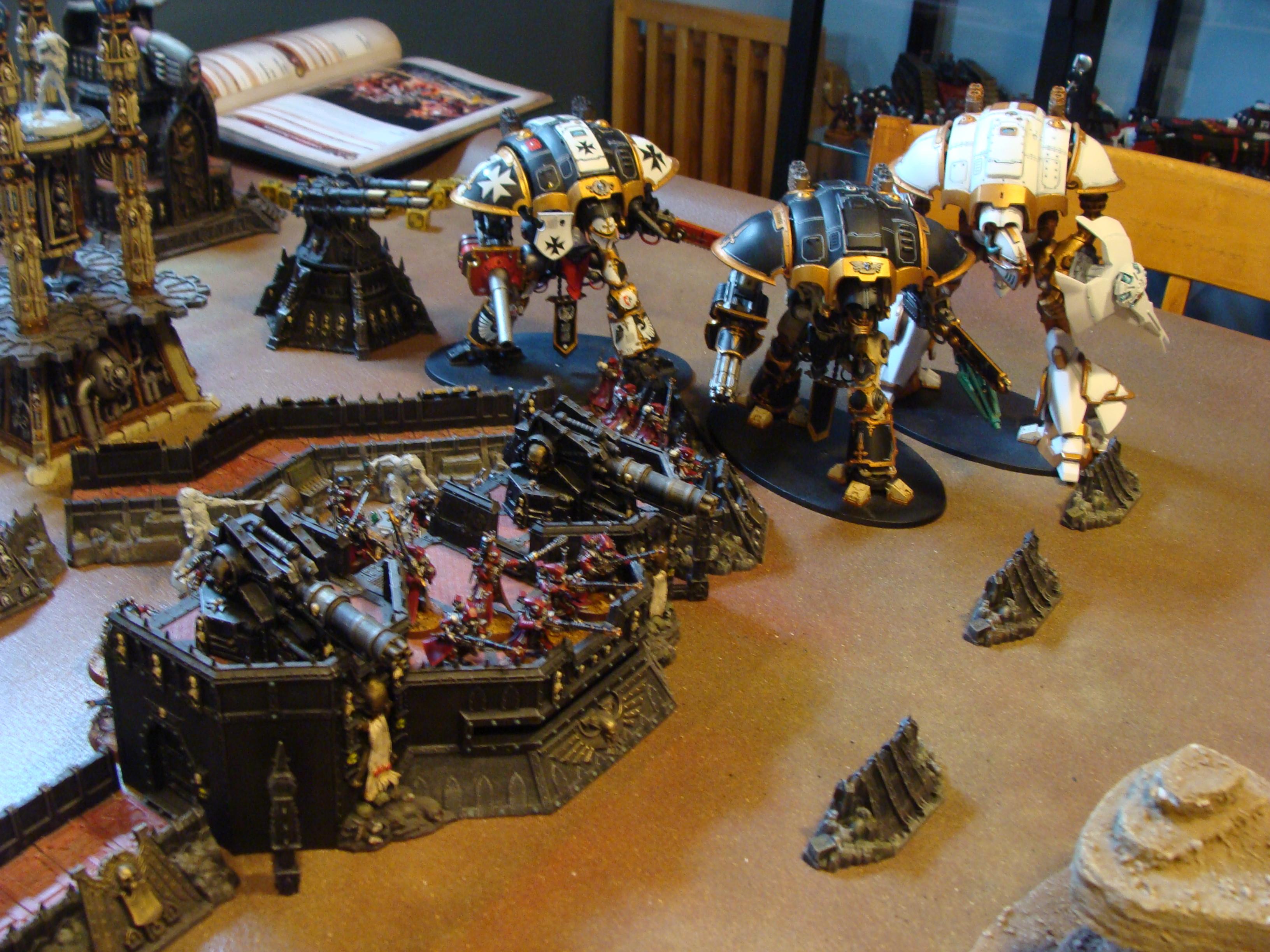 Admech, Battle Report, Imperial Knight, Mechanicum, Orks