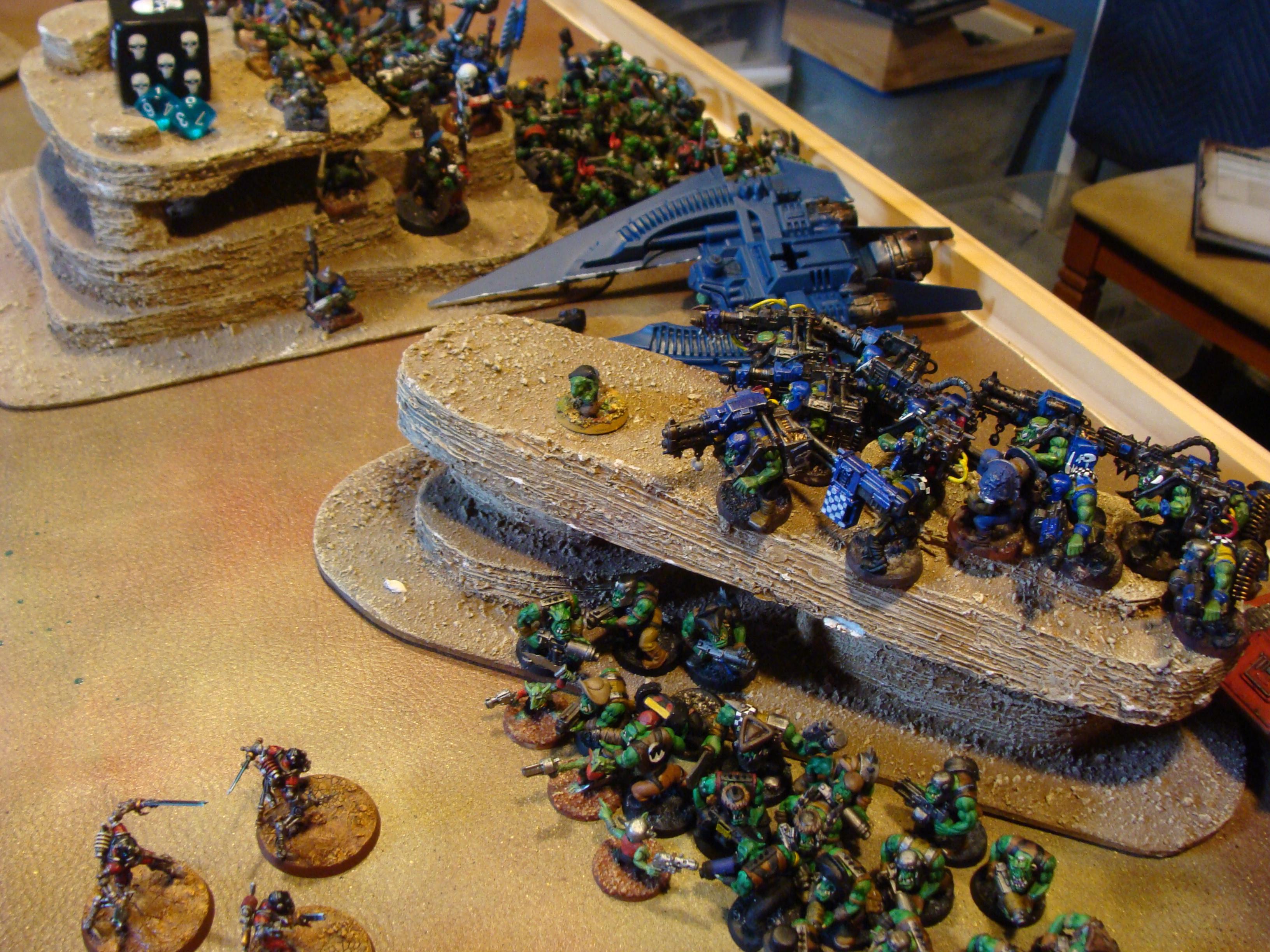 Admech, Battle Report, Imperial Knight, Mechanicum, Orks