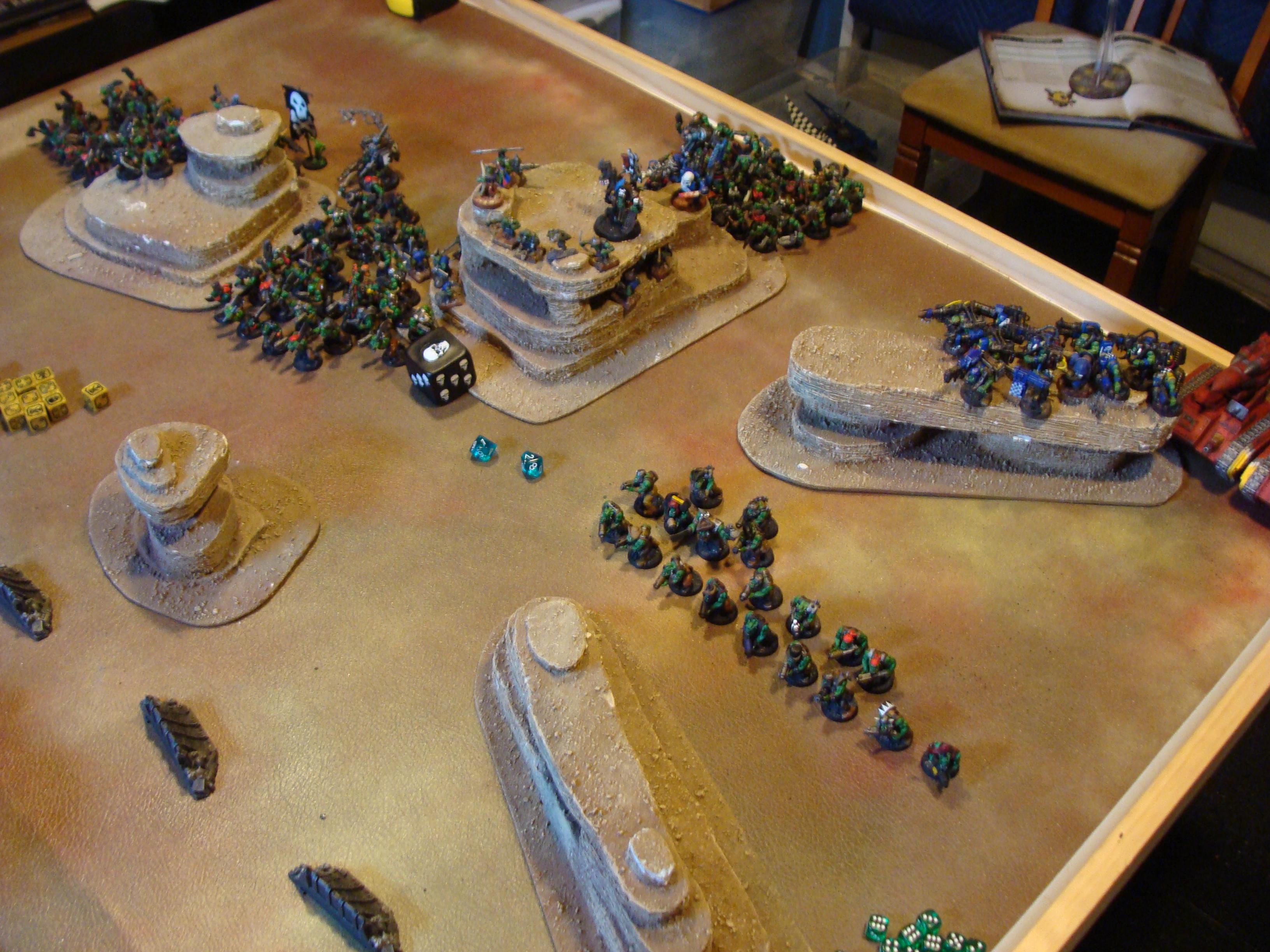 Admech, Battle Report, Imperial Knight, Mechanicum, Orks