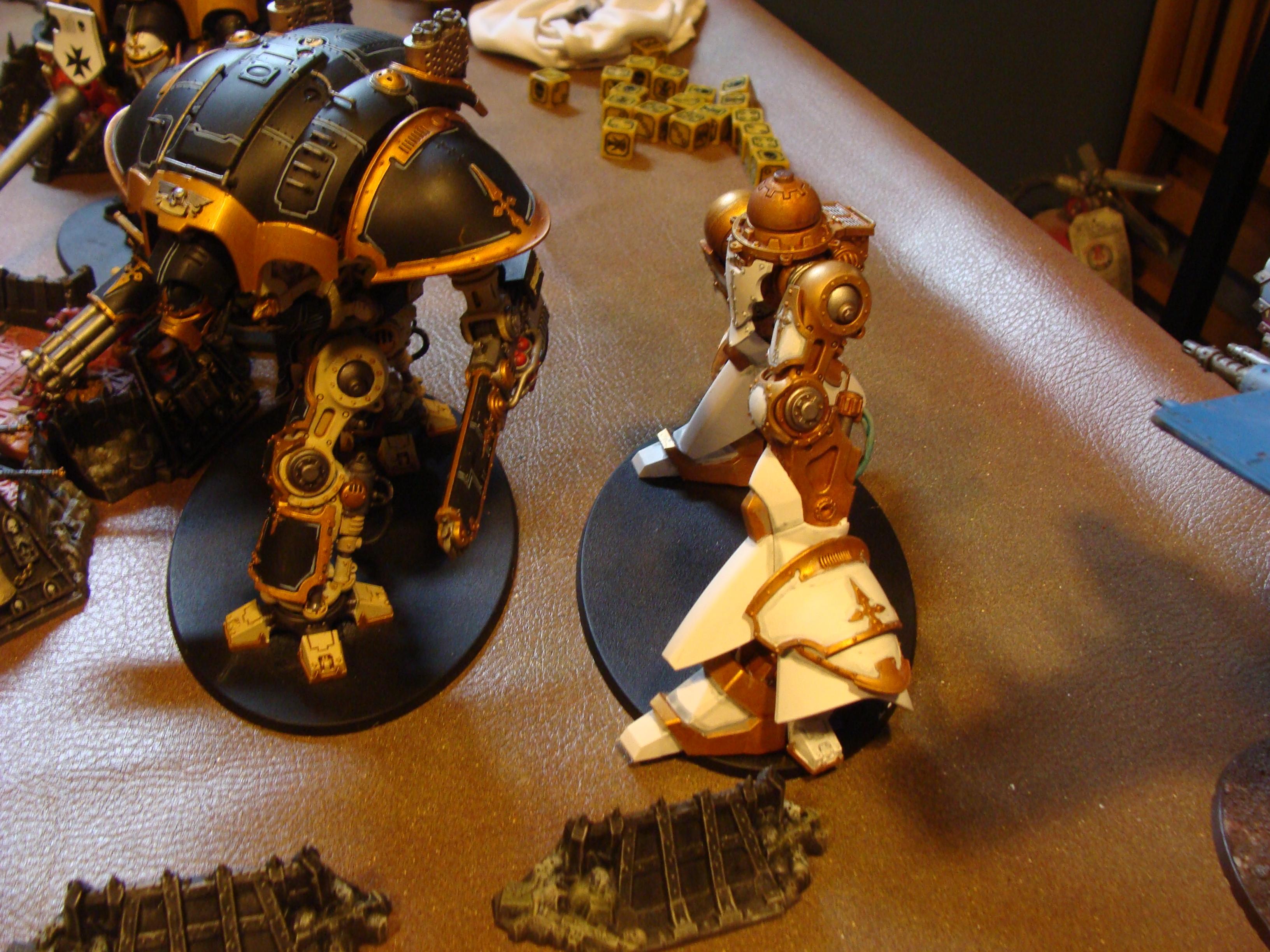 Admech, Battle Report, Imperial Knight, Mechanicum, Orks