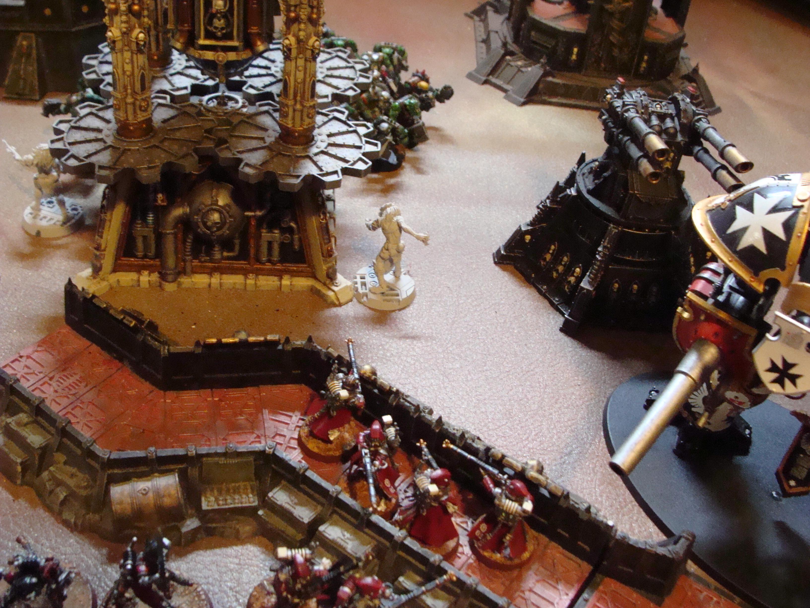 Admech, Battle Report, Imperial Knight, Mechanicum, Orks