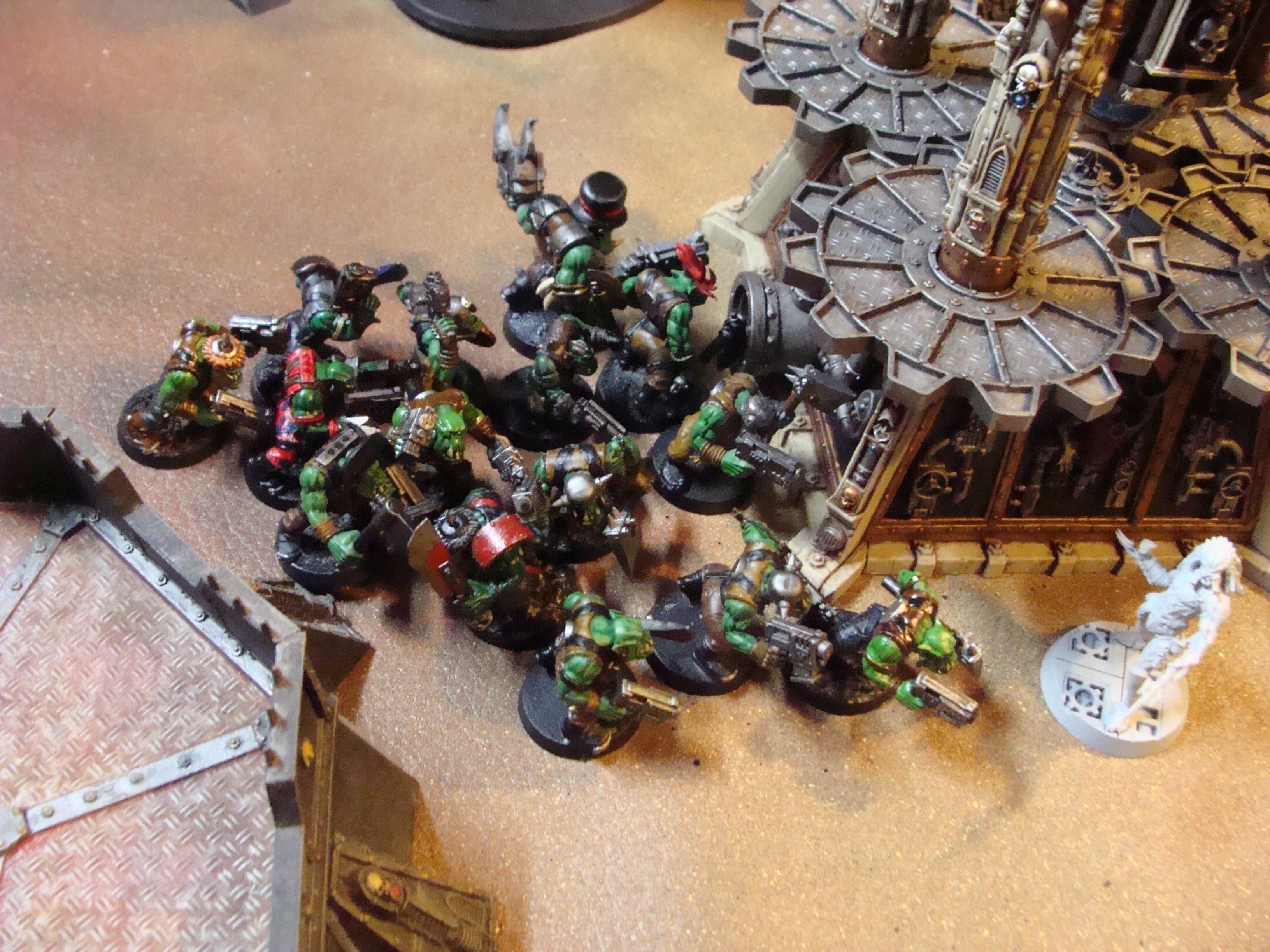 Admech, Battle Report, Imperial Knight, Mechanicum, Orks