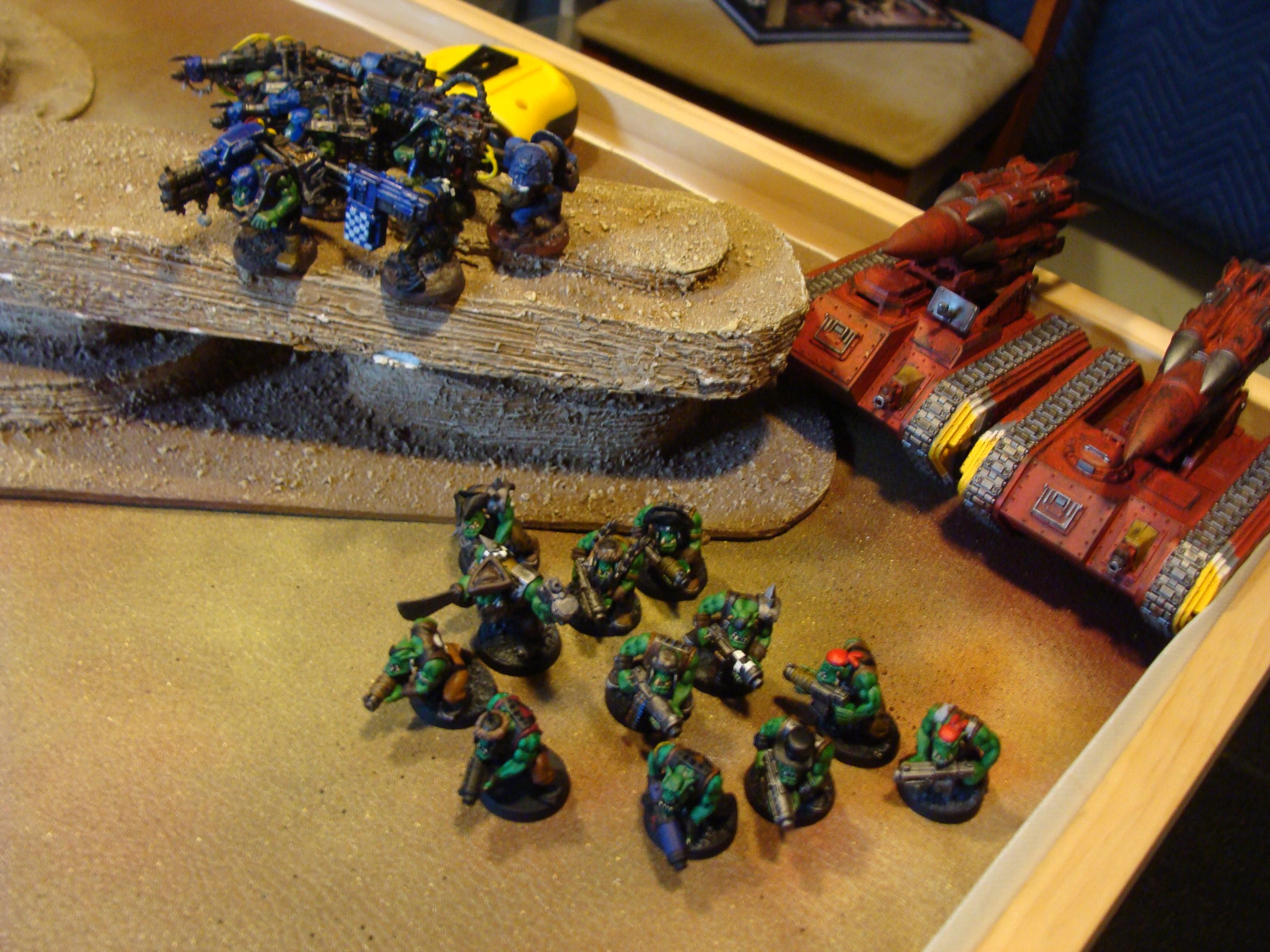 Admech, Battle Report, Imperial Knight, Mechanicum, Orks