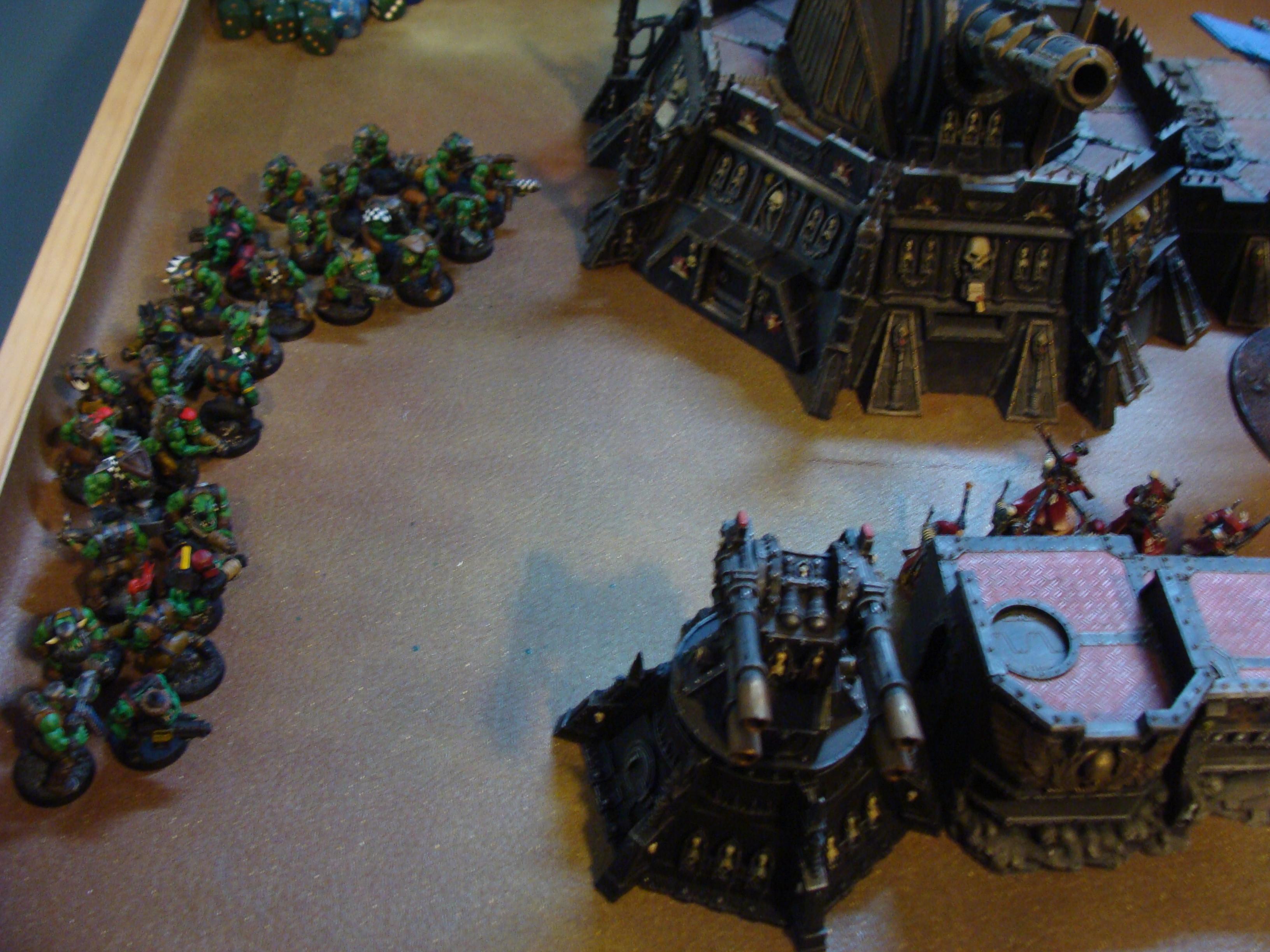 Admech, Battle Report, Imperial Knight, Mechanicum, Orks