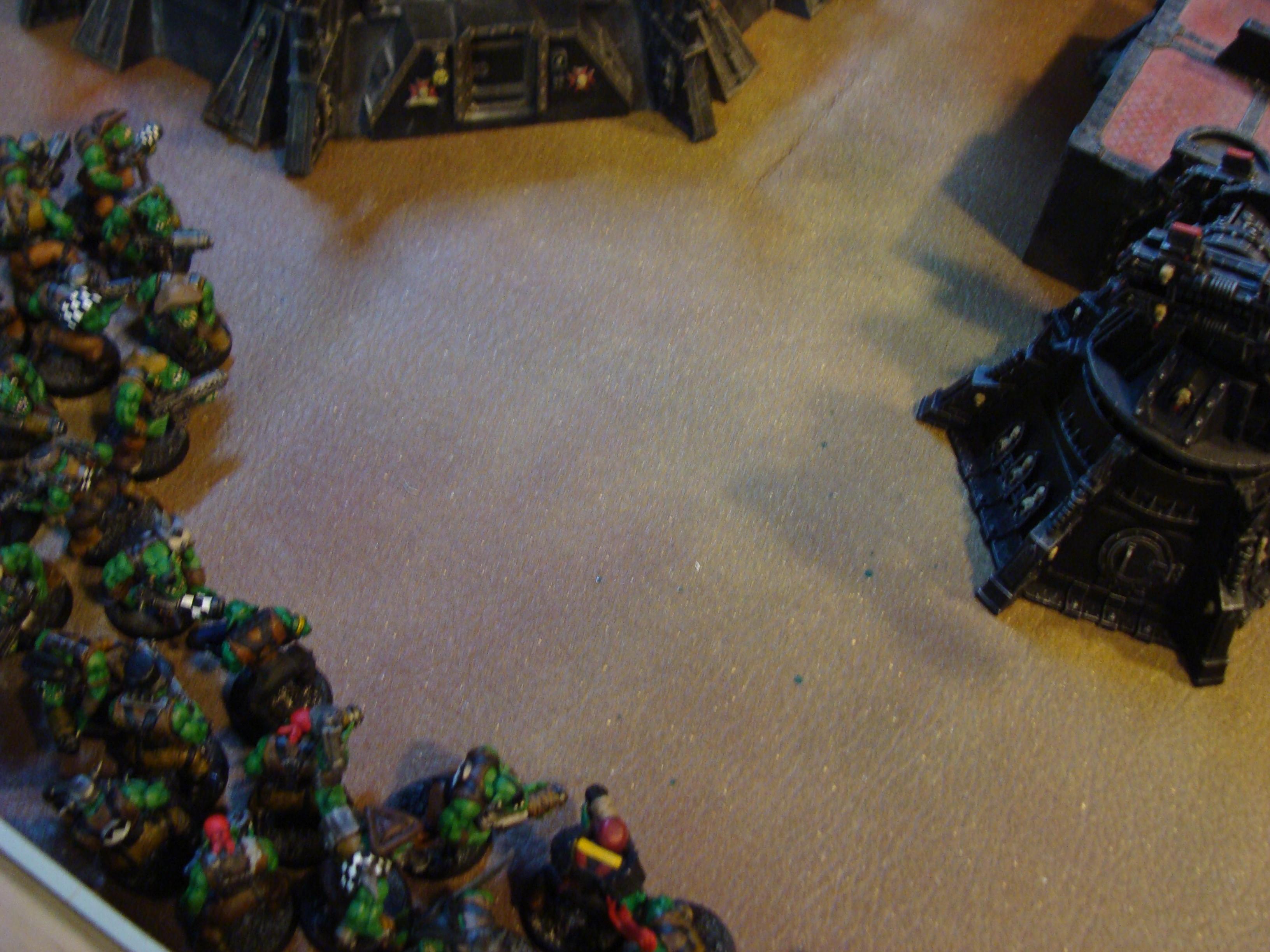 Admech, Battle Report, Imperial Knight, Mechanicum, Orks