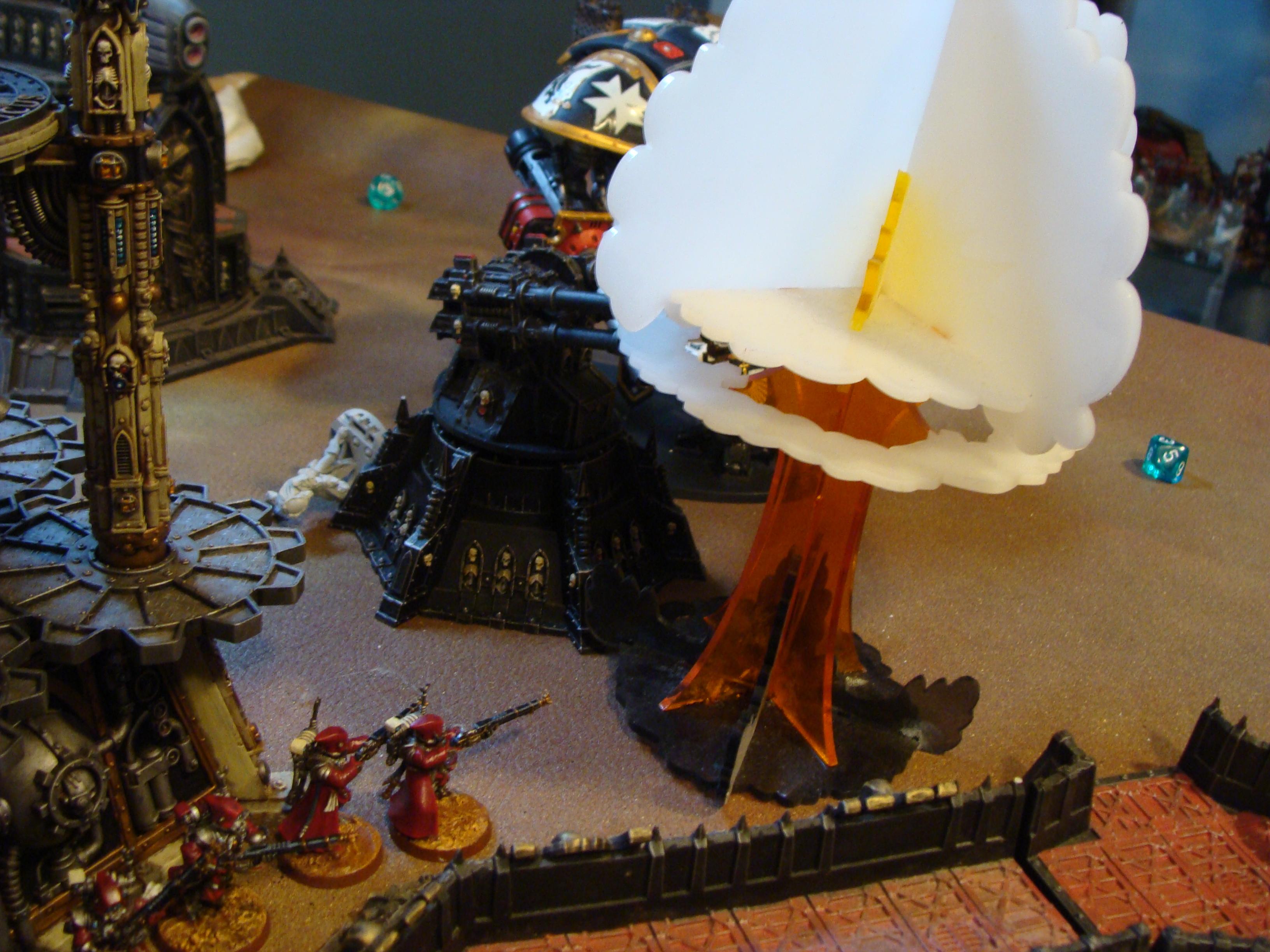 Admech, Battle Report, Imperial Knight, Mechanicum, Orks