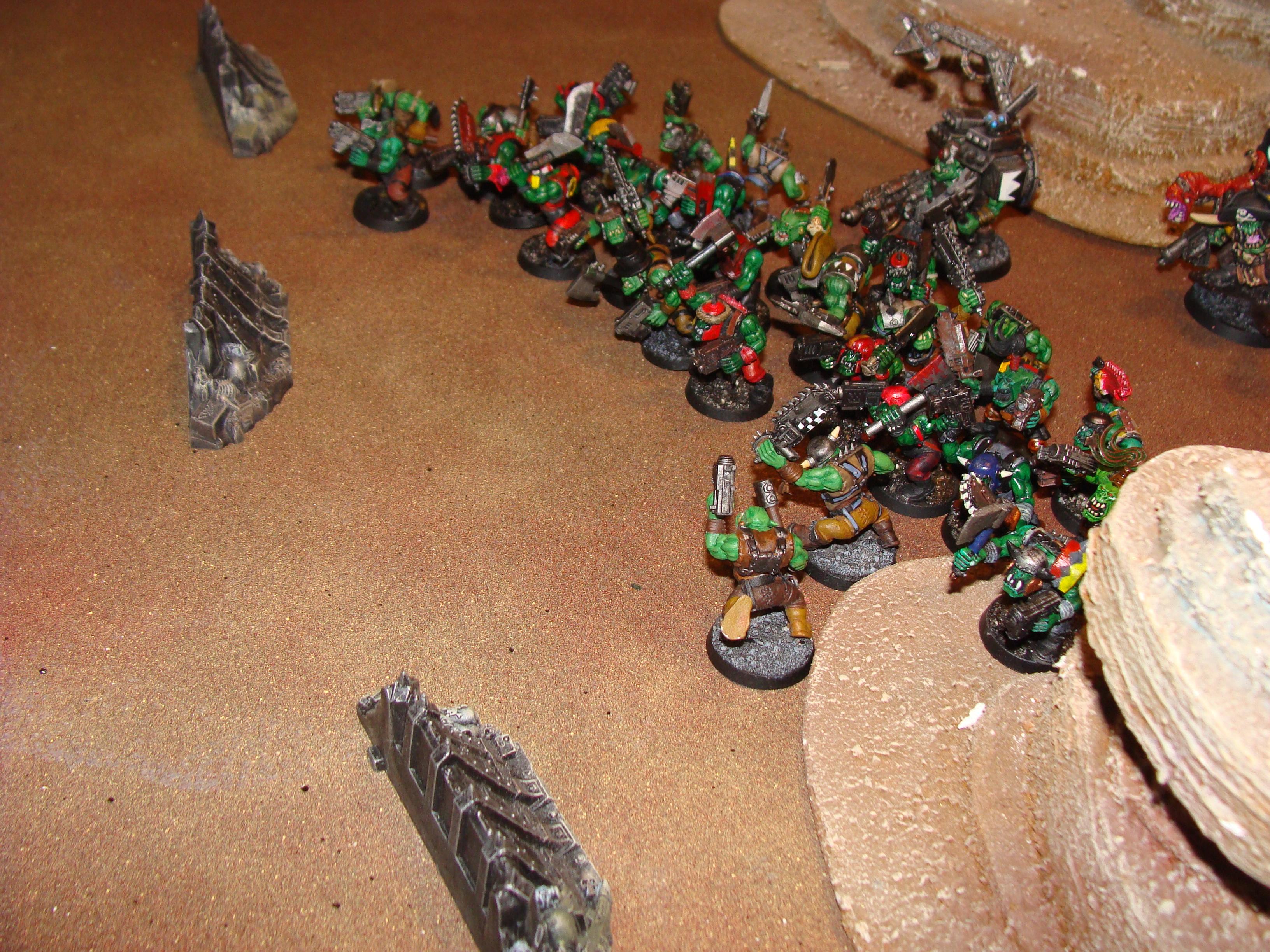 Admech, Battle Report, Imperial Knight, Mechanicum, Orks
