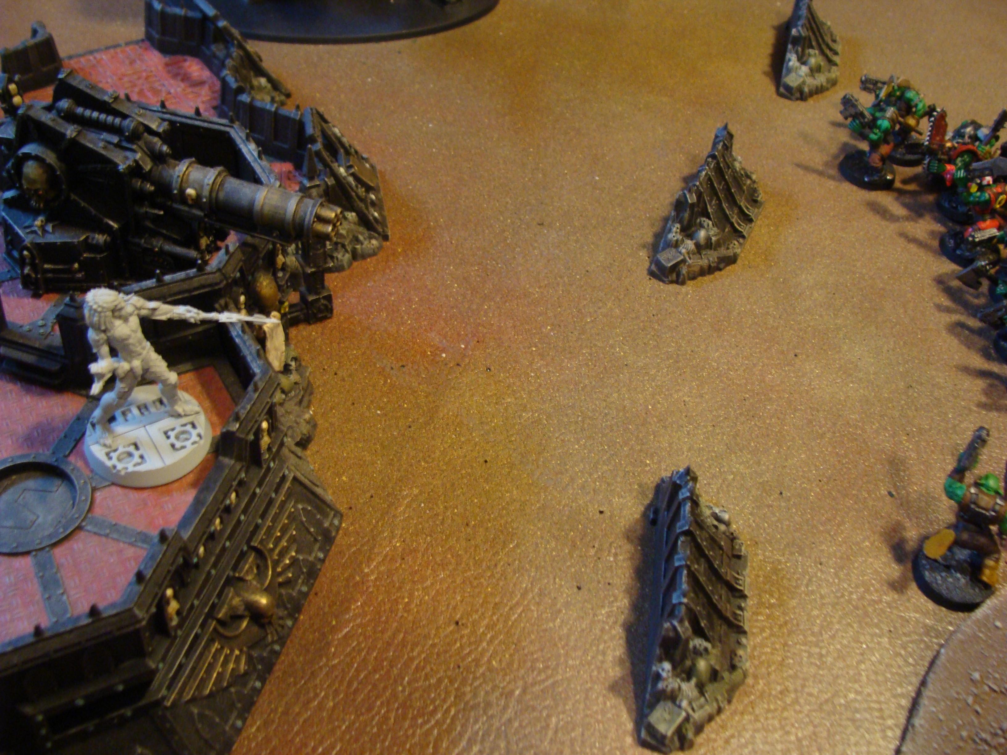 Admech, Battle Report, Imperial Knight, Mechanicum, Orks