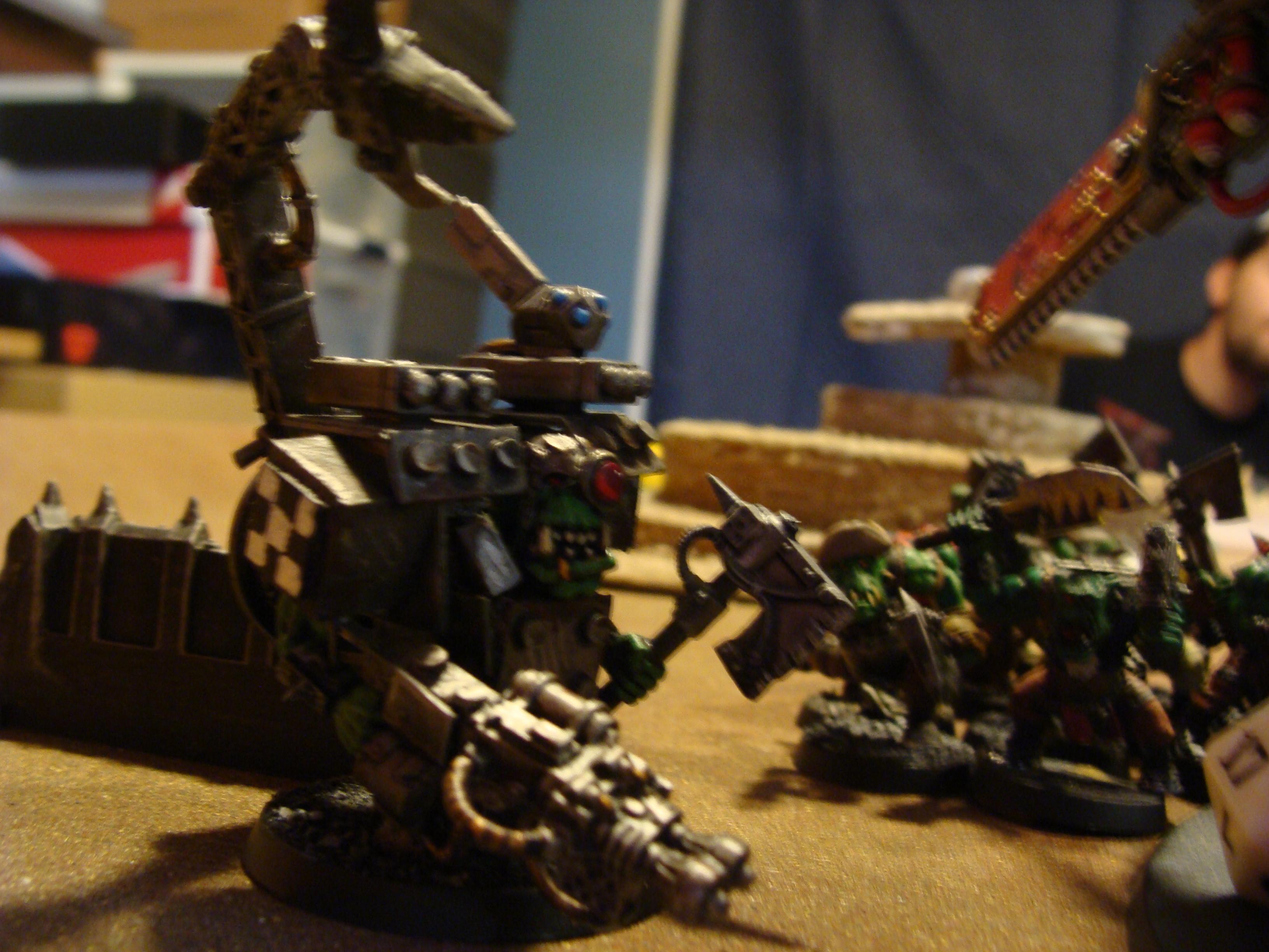Admech, Battle Report, Imperial Knight, Mechanicum, Orks