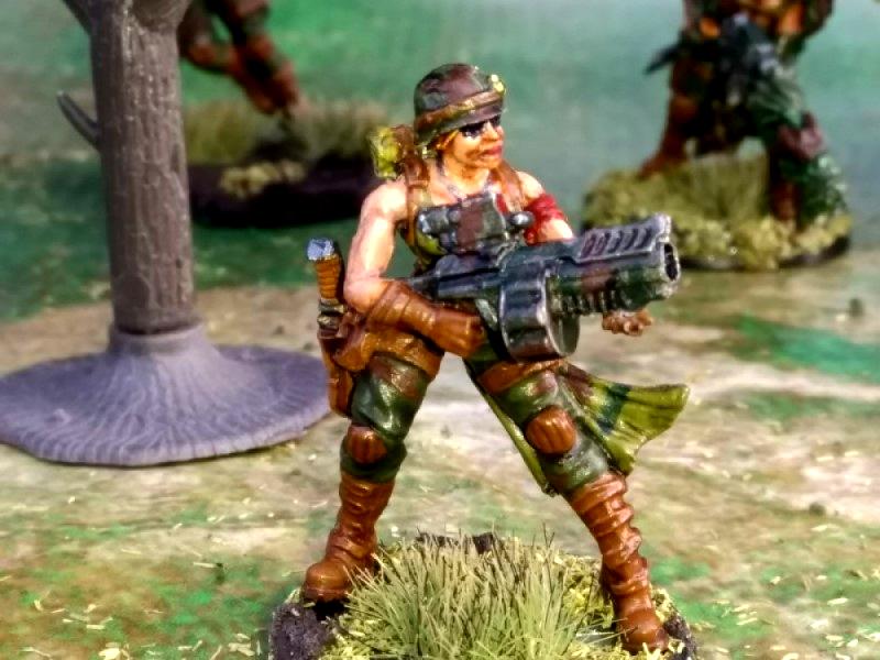 Catacha, Female Soldier, Grenadier, Imperial Guard, Imperium