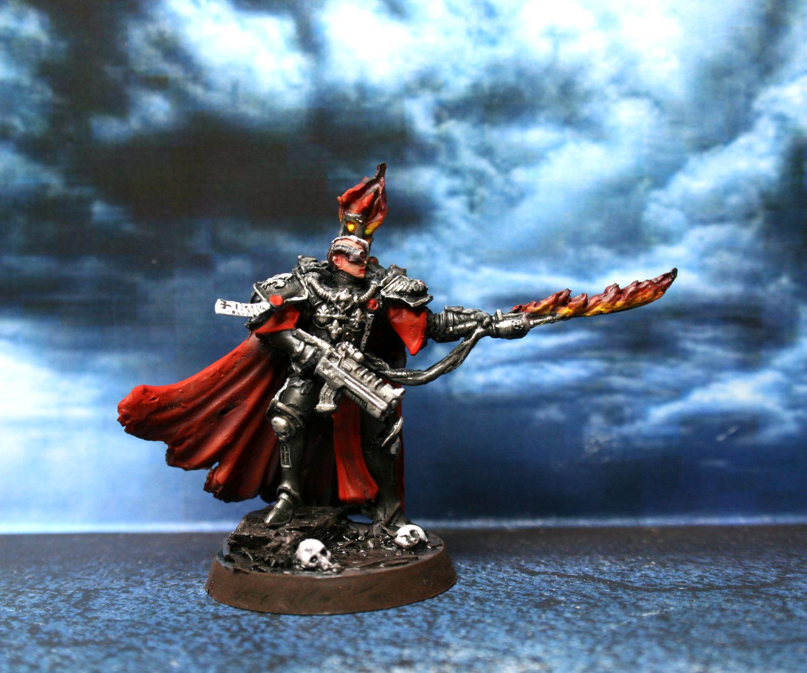 Adepta Sororitas, Canoness, Scratch Build, Sisters Of Battle