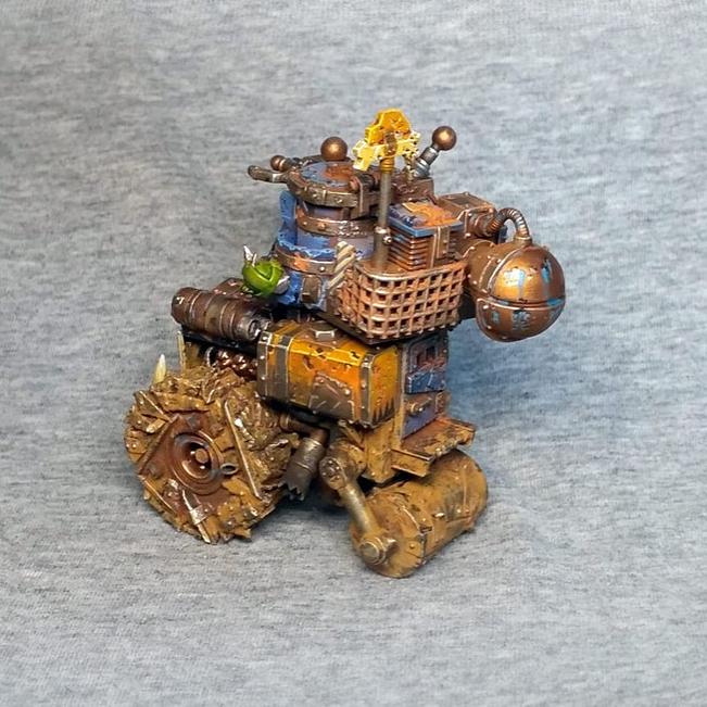 Conversion, Custom, Grot Tank, Grots, Kitbash, Orks, Scratch Build, Warhammer 40,000