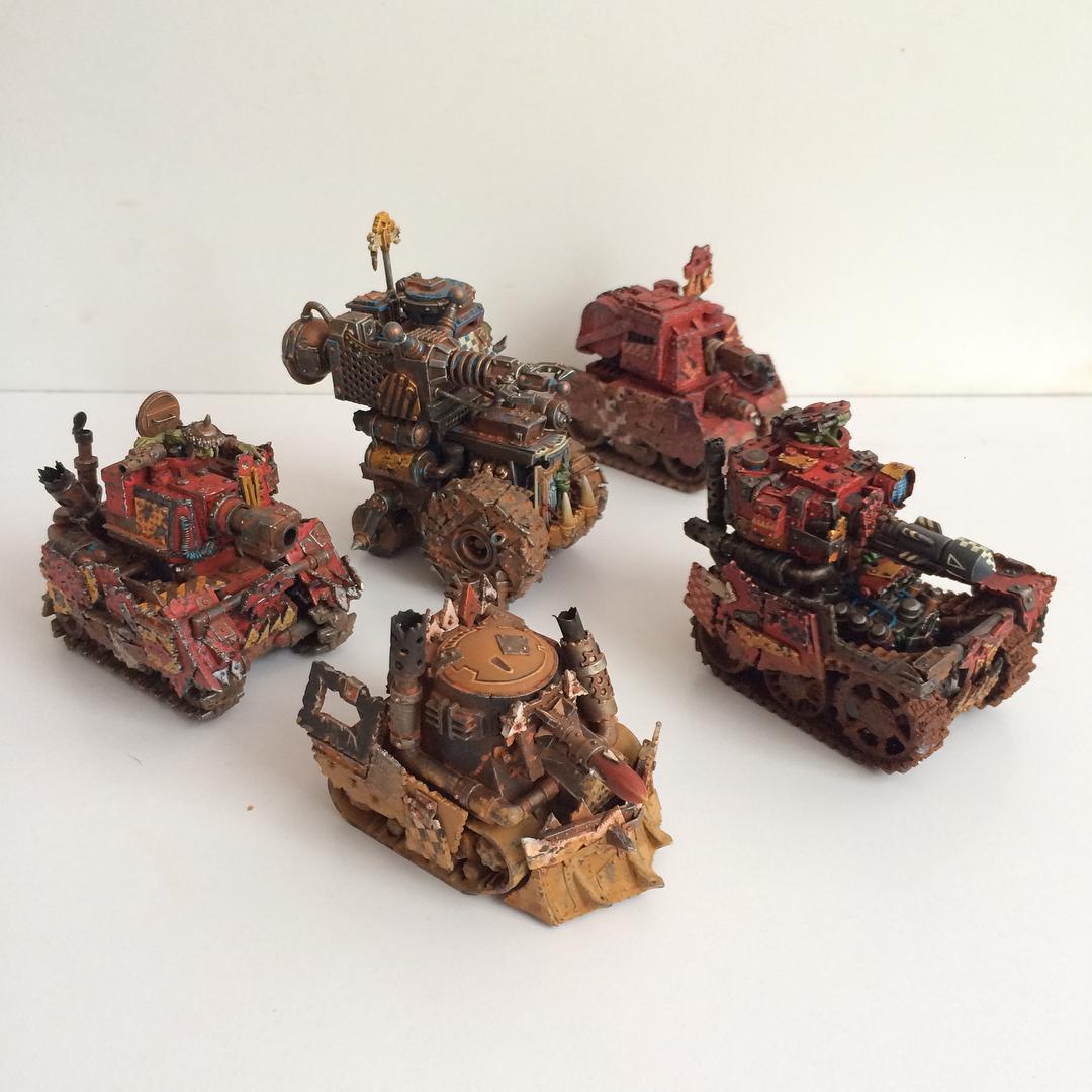 Conversion, Custom, Grot Tank, Grots, Kitbash, Orks, Scratch Build, Warhammer 40,000