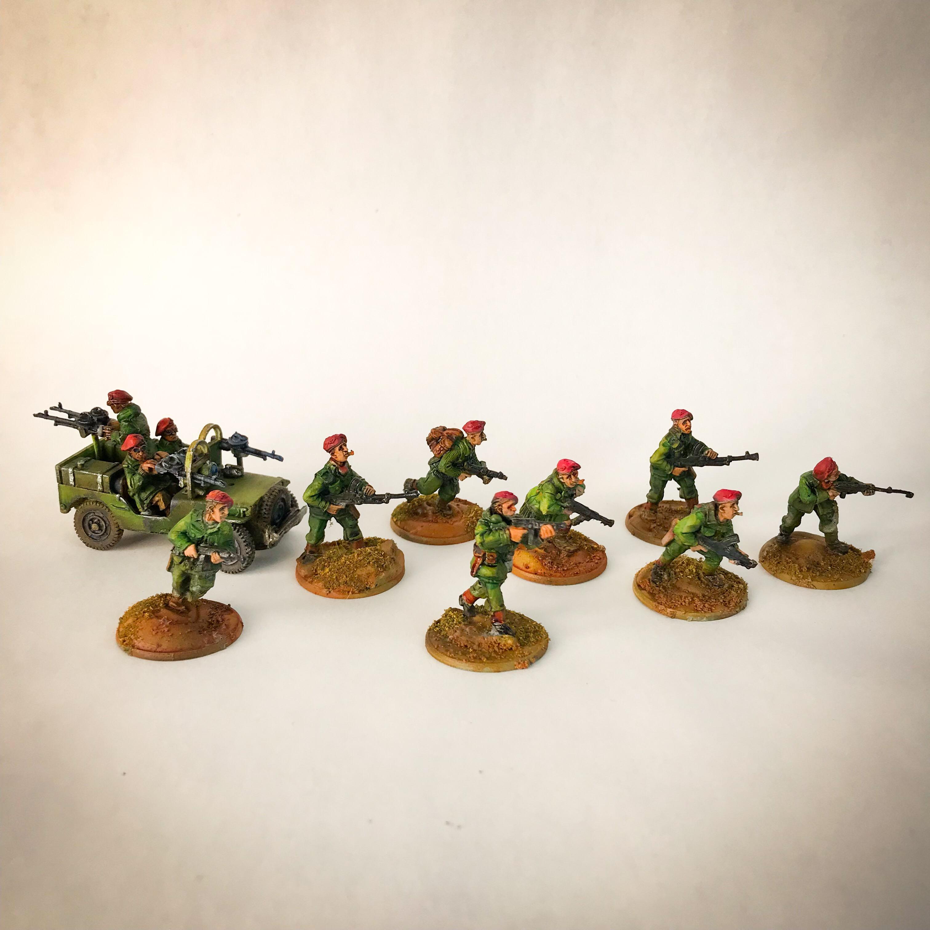 Airbrushed, Bolt Action, Flocking, French, Weathered, World War 2