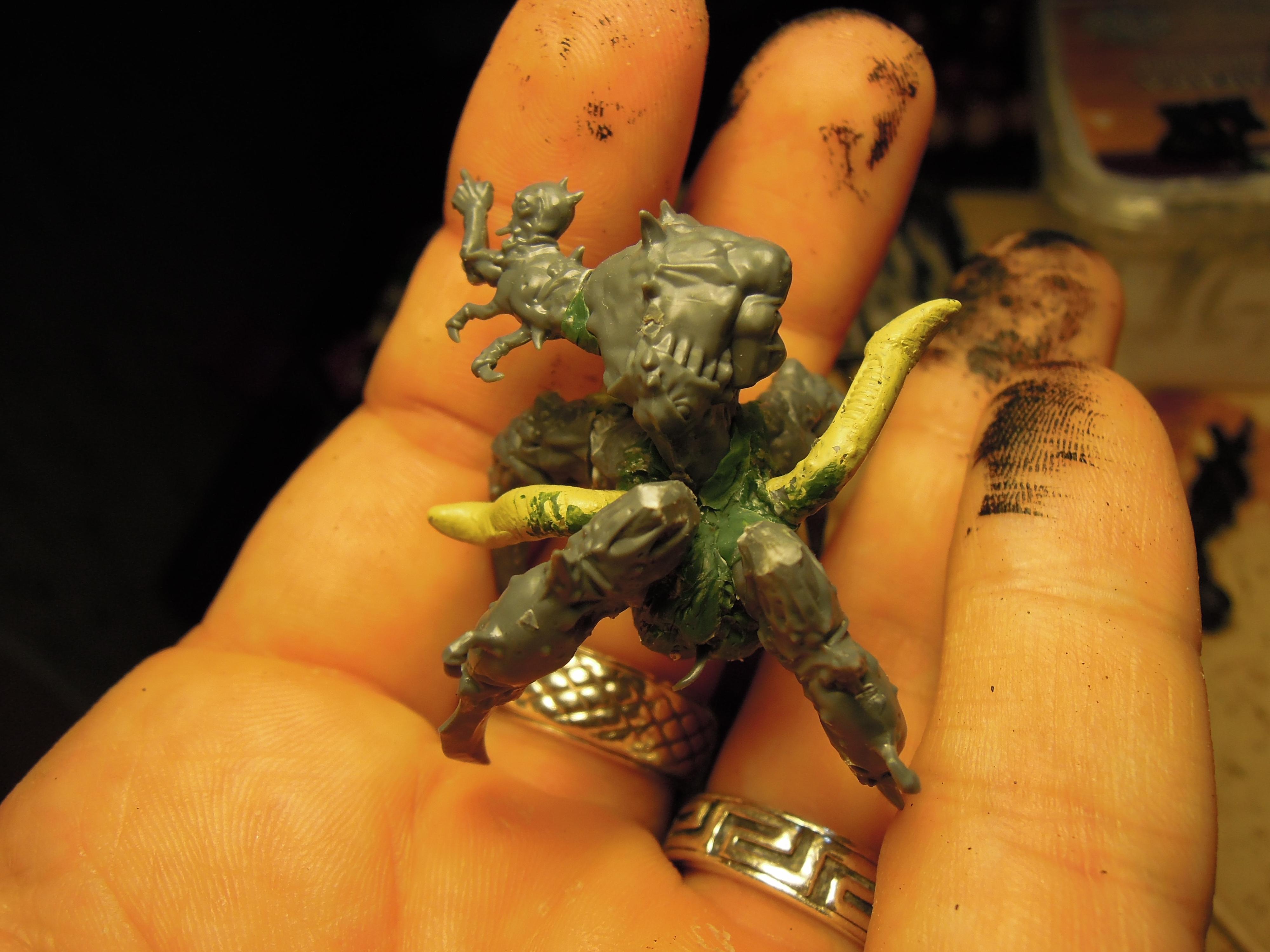 Age Of Sigmar, Barbarian, Beast, Chaos, Conversion, Forsaken, Greenstuff, Infantry, Mutant, Norsca, Slaves To Darkness, Spawn, Tentacle, Warband, Warhammer Fantasy, Work In Progress