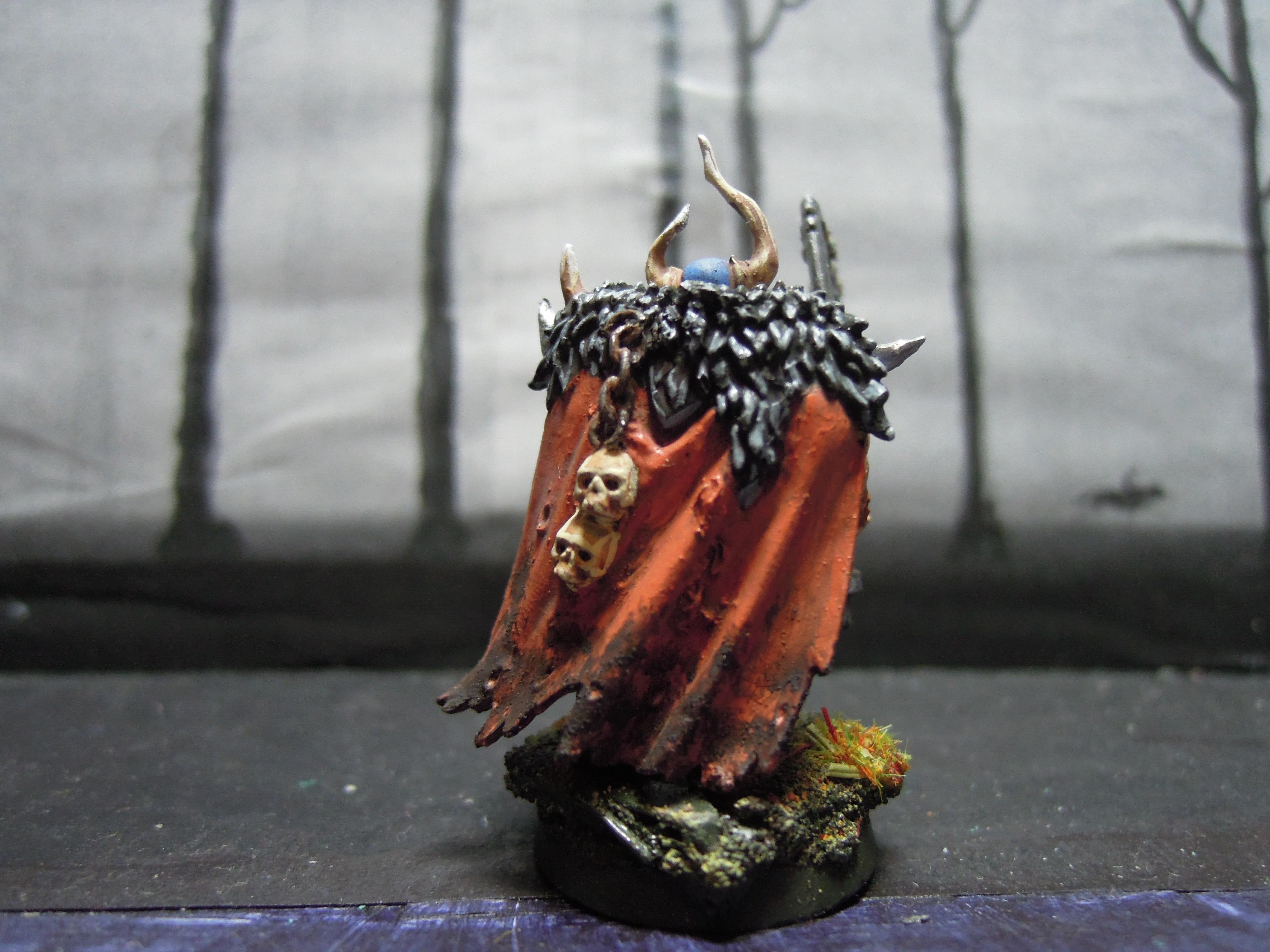 Age Of Sigmar, Axe, Barbarian, Chaos, Cloak, Conversion, Dirt, Forsaken, Infantry, Mutant, Norsca, Slaves To Darkness, Trophy, Tzeentch, Warband, Warhammer Fantasy, Warriors